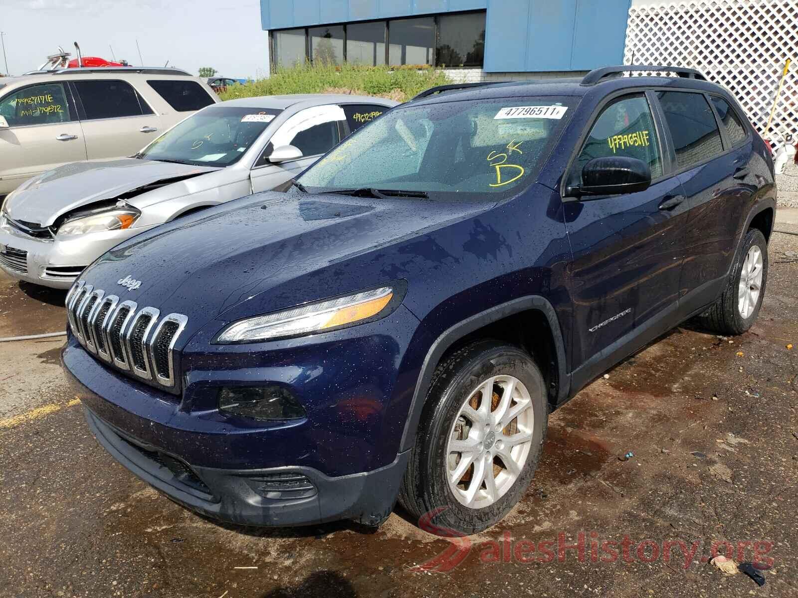 1C4PJLAS1GW258192 2016 JEEP CHEROKEE