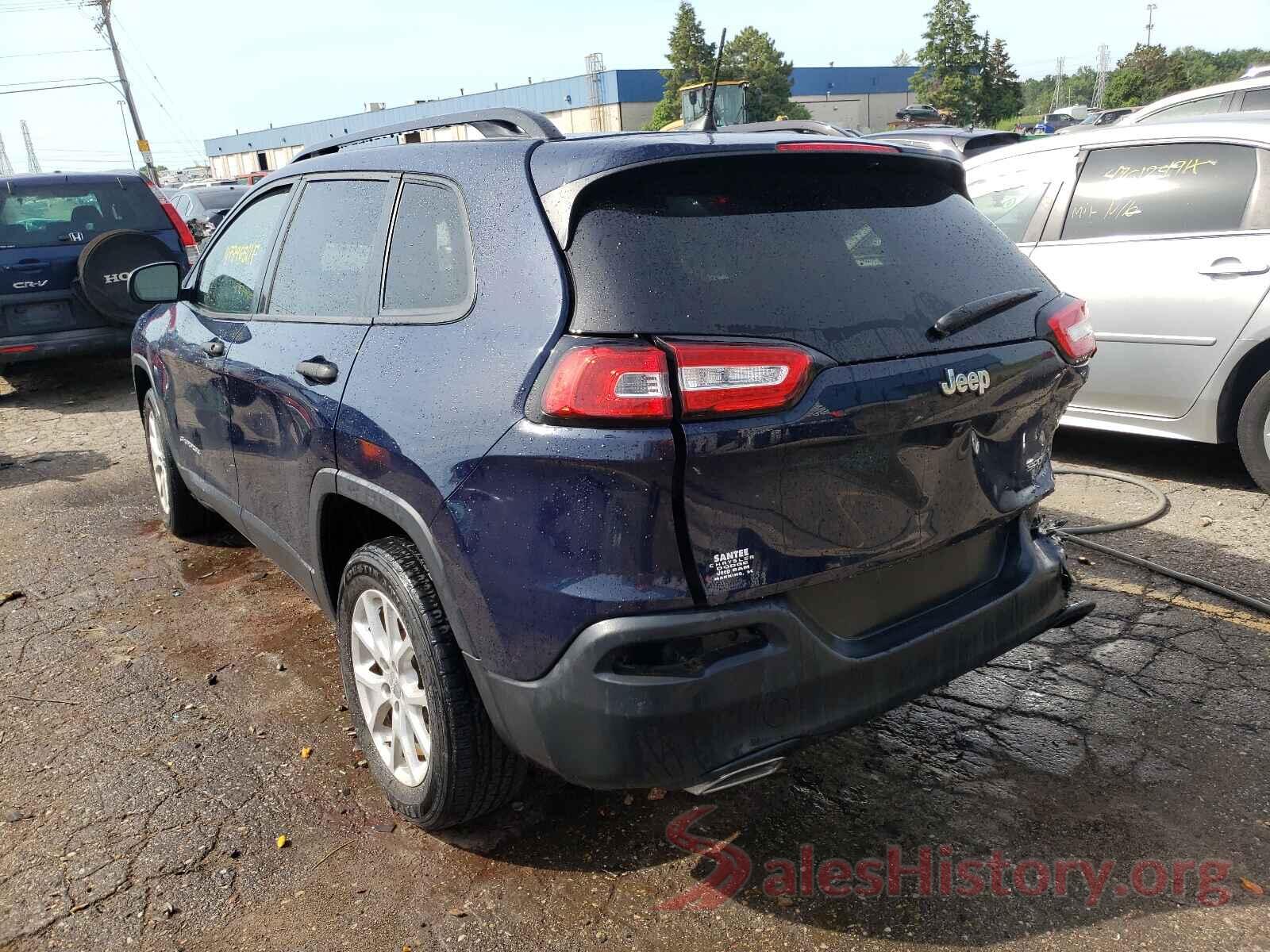 1C4PJLAS1GW258192 2016 JEEP CHEROKEE