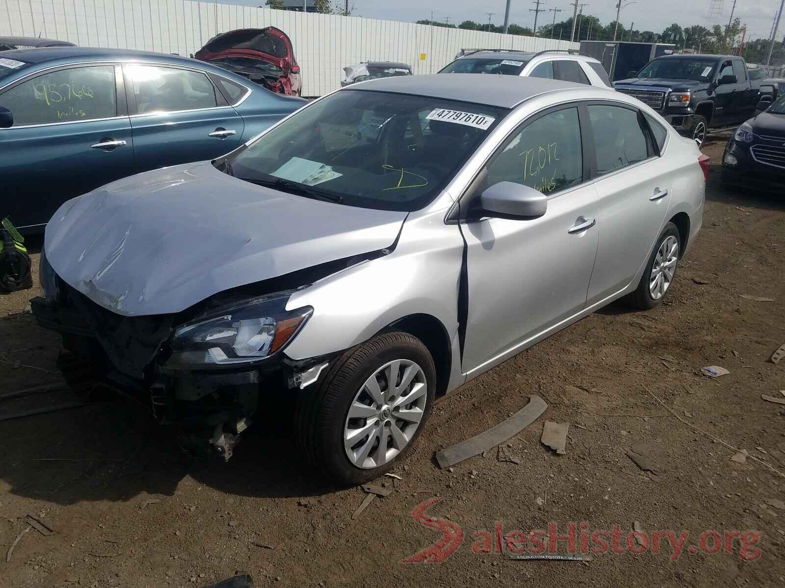 3N1AB7AP4HL642368 2017 NISSAN SENTRA