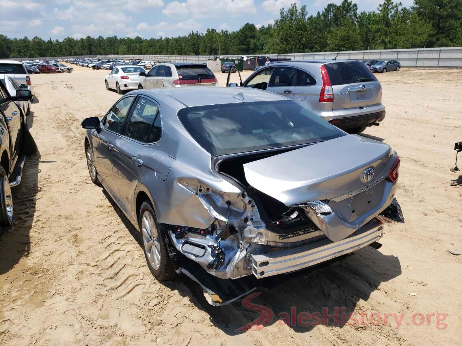 4T1B11HKXKU240844 2019 TOYOTA CAMRY