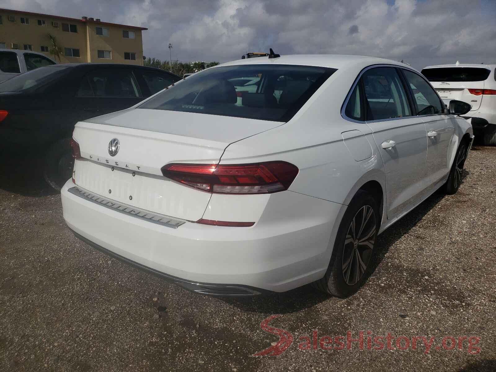 1VWSA7A35MC001380 2021 VOLKSWAGEN PASSAT