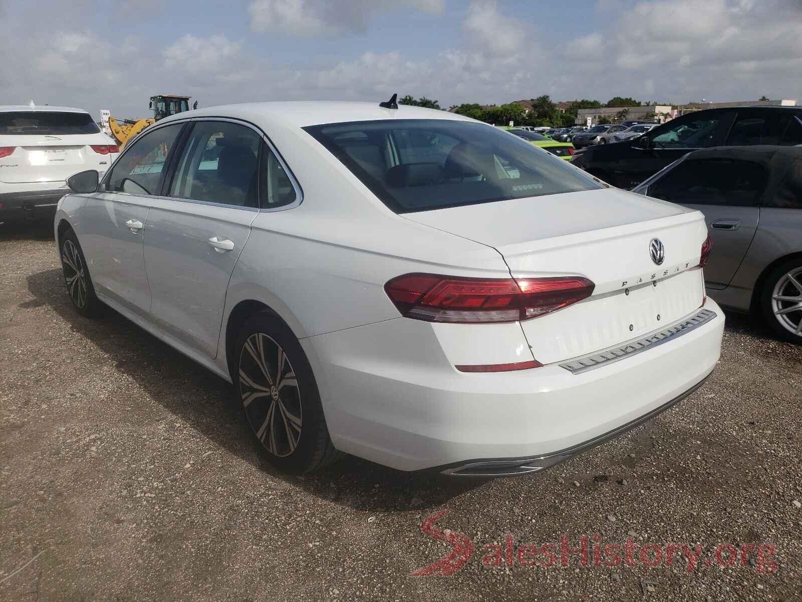 1VWSA7A35MC001380 2021 VOLKSWAGEN PASSAT