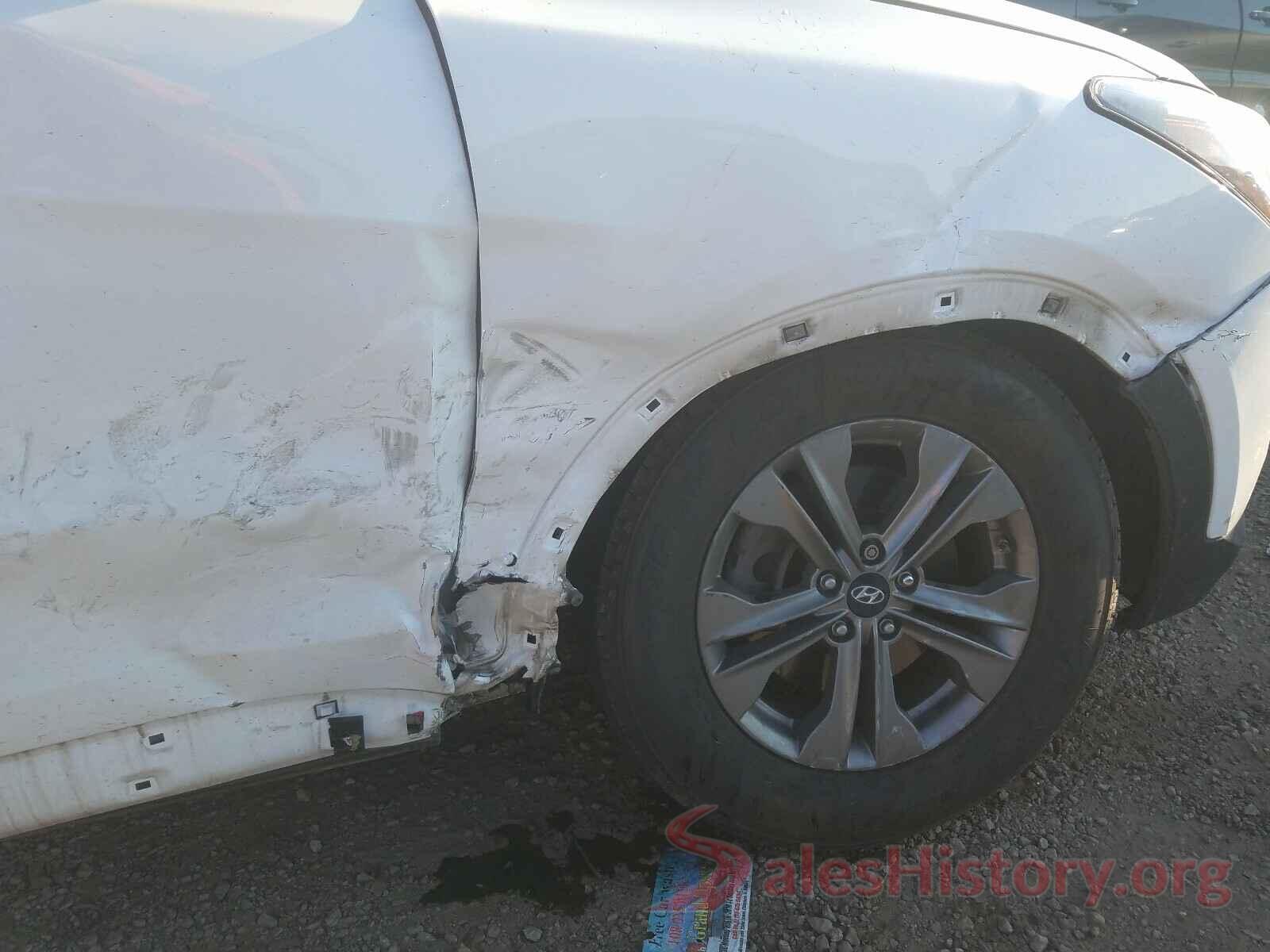 5XYZT3LB3GG376158 2016 HYUNDAI SANTA FE