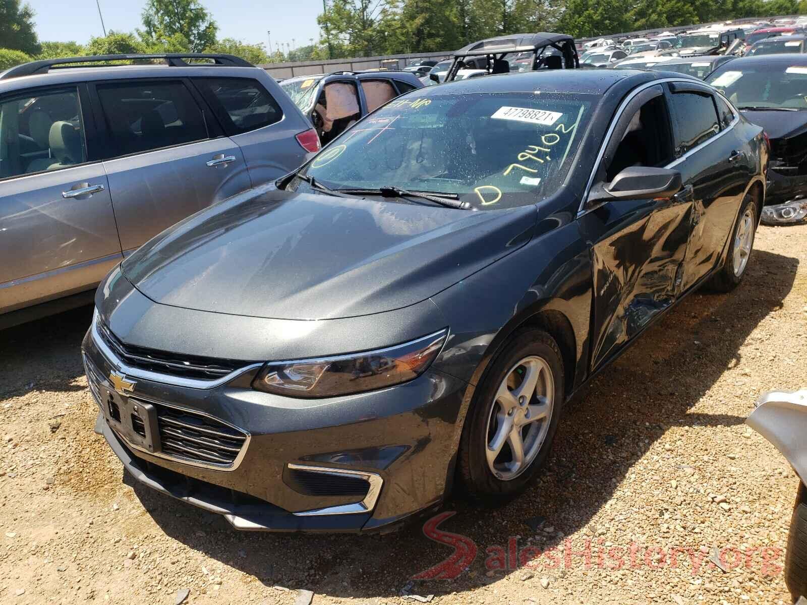 1G1XB5ST7HF164658 2017 CHEVROLET MALIBU