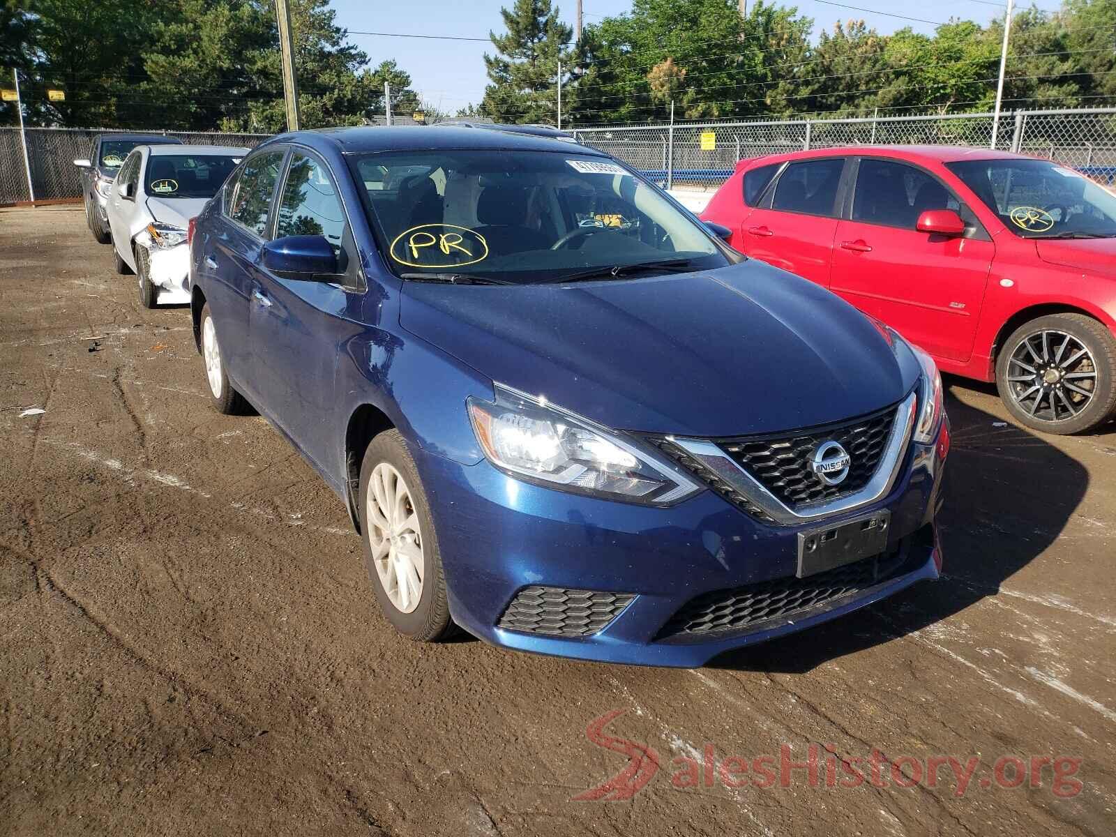 3N1AB7AP0KY238896 2019 NISSAN SENTRA