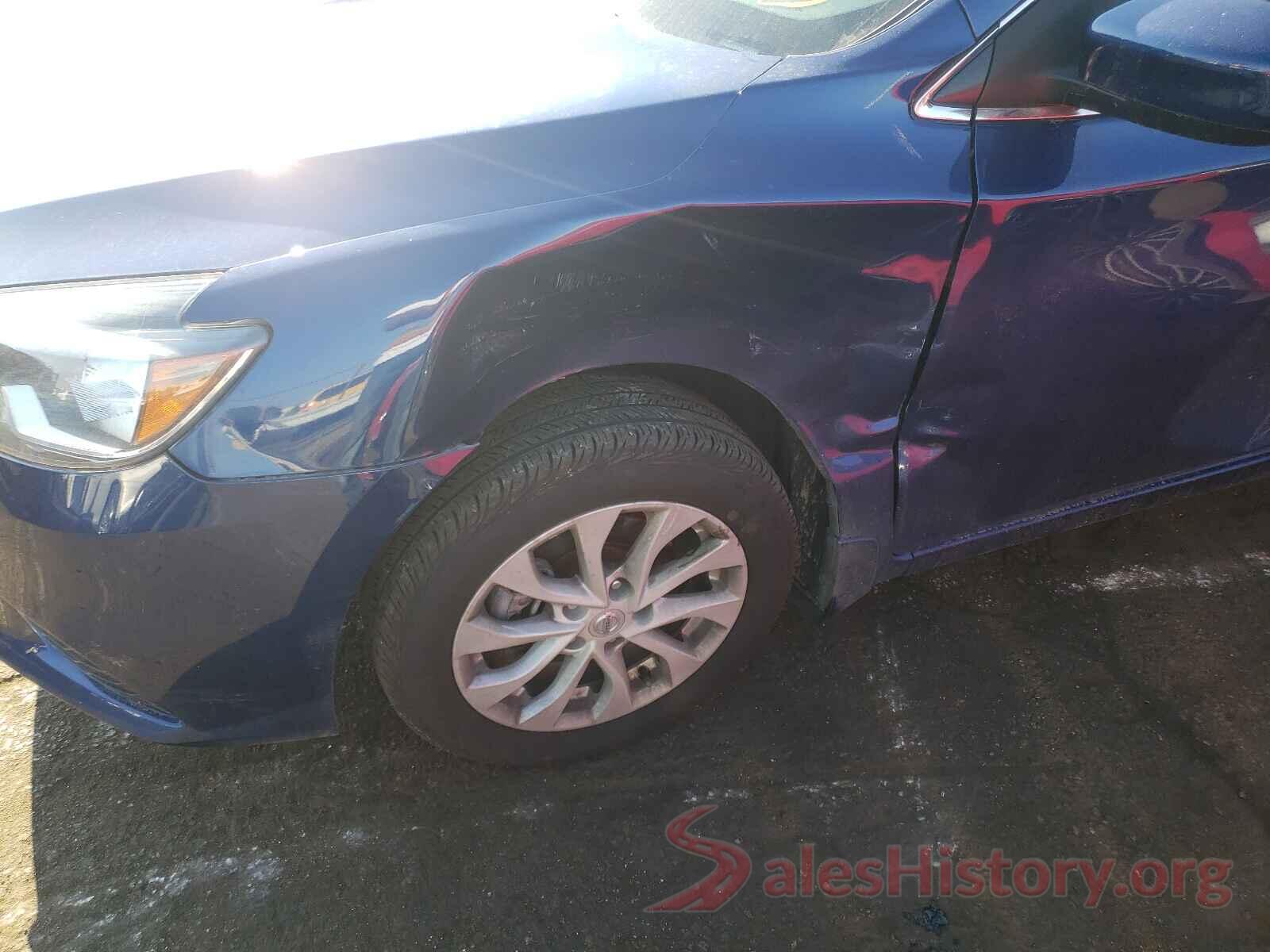 3N1AB7AP0KY238896 2019 NISSAN SENTRA