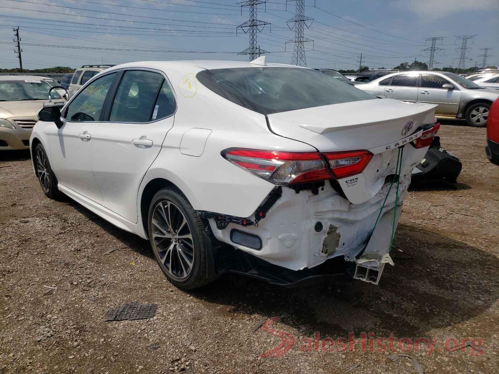 4T1B11HK0KU183862 2019 TOYOTA CAMRY