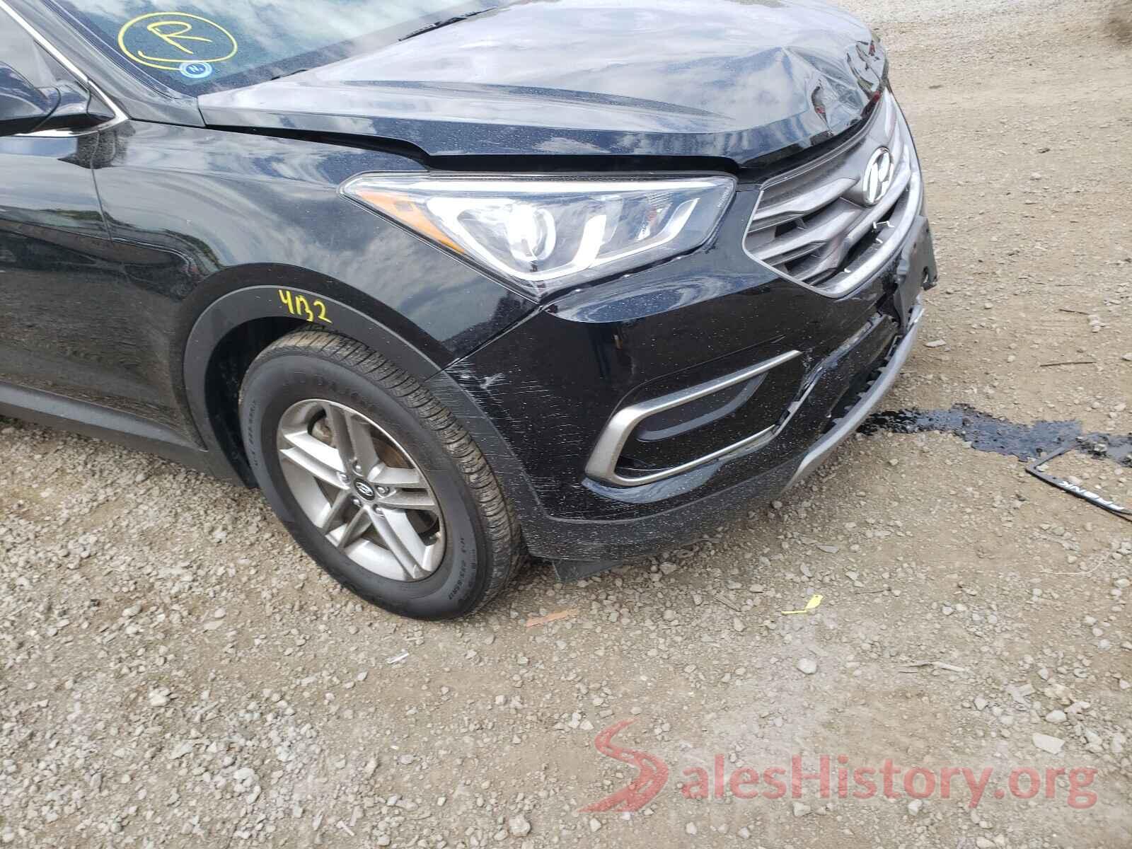 5XYZT3LB6HG395031 2017 HYUNDAI SANTA FE