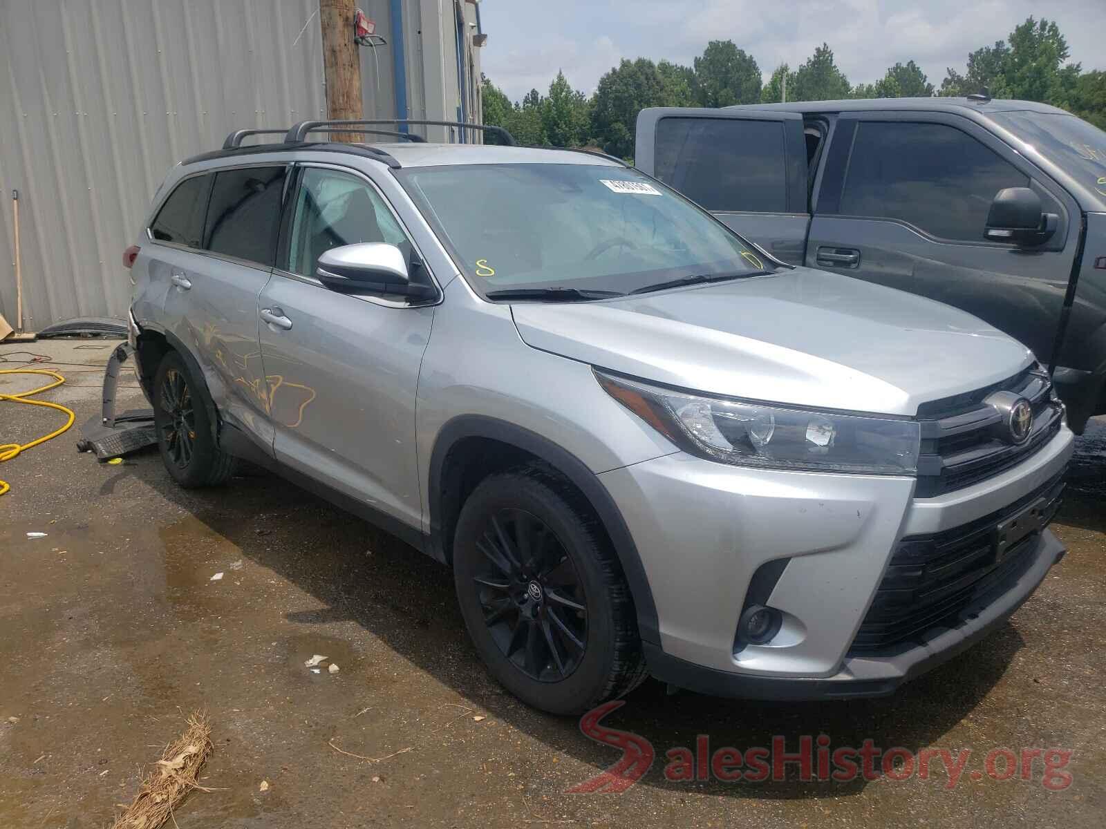 5TDKZRFH0KS334013 2019 TOYOTA HIGHLANDER