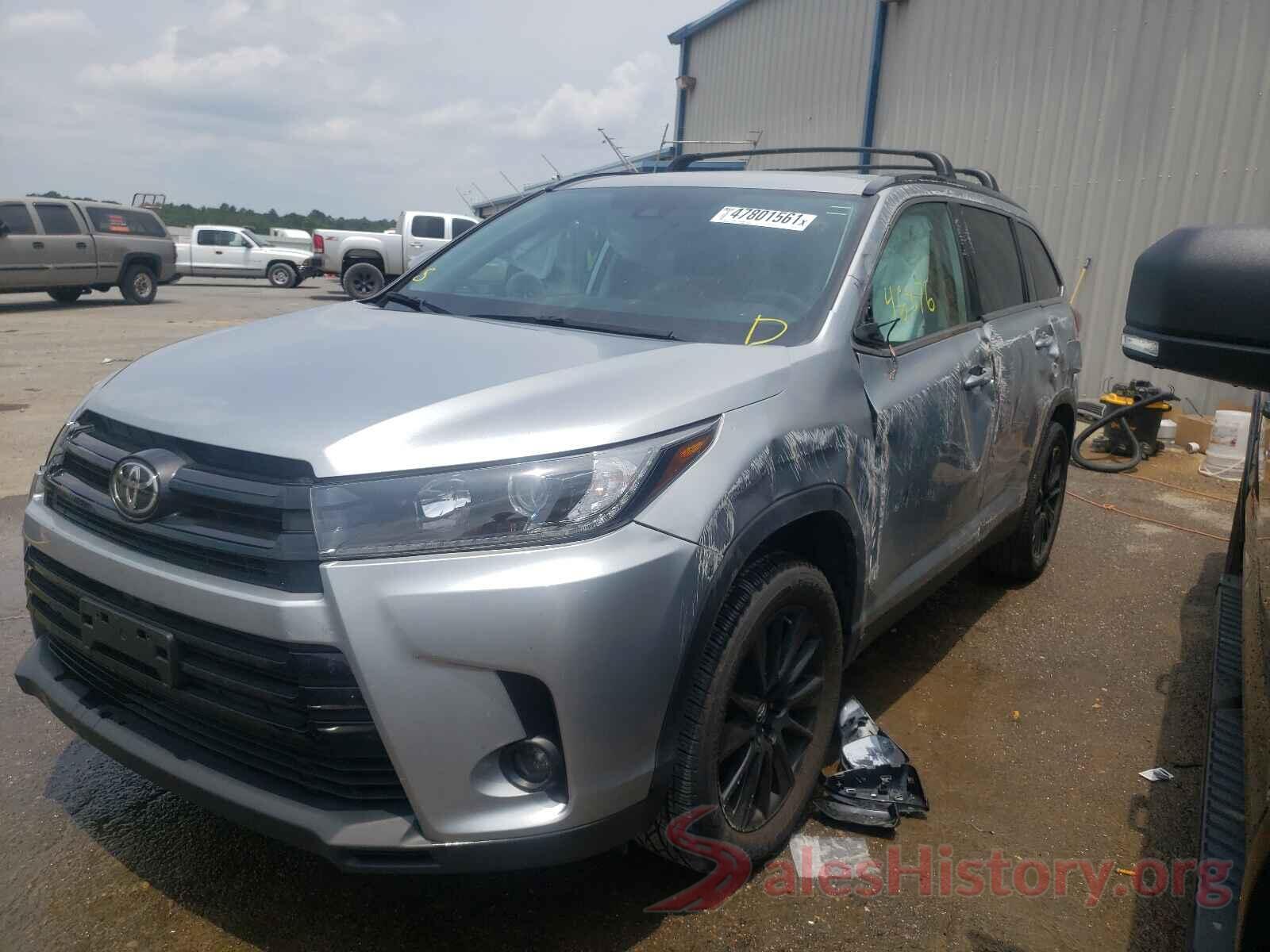 5TDKZRFH0KS334013 2019 TOYOTA HIGHLANDER