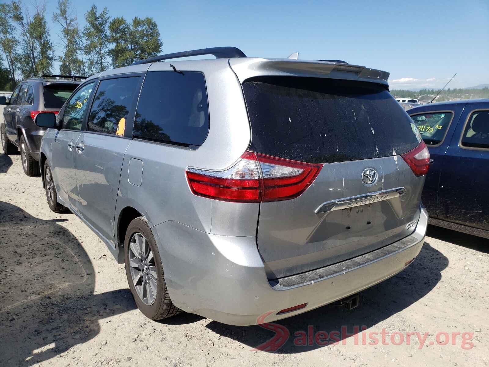 5TDDZ3DC2KS227994 2019 TOYOTA SIENNA