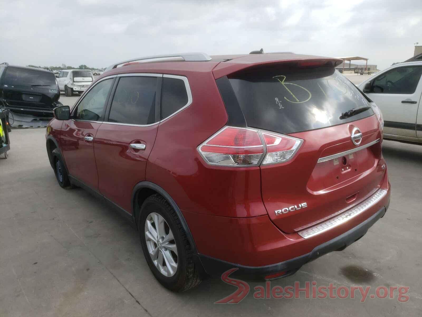 KNMAT2MT4GP695953 2016 NISSAN ROGUE