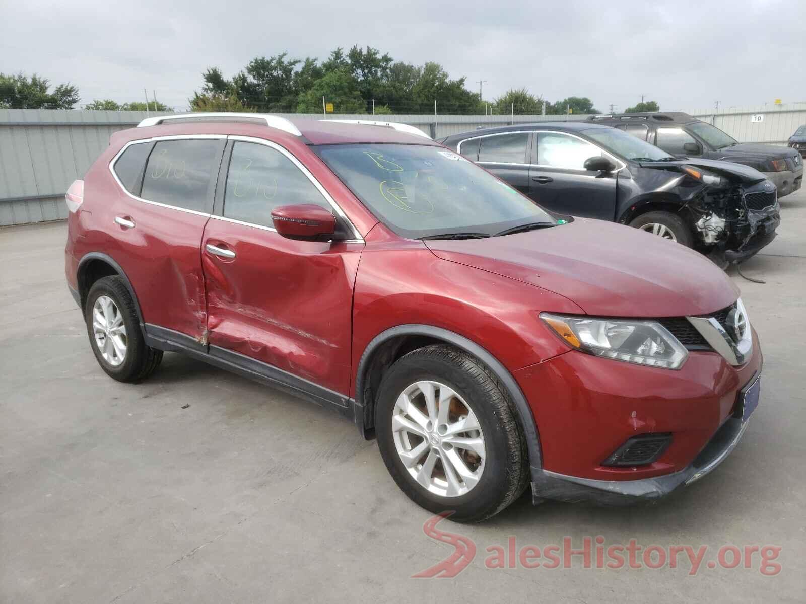 KNMAT2MT4GP695953 2016 NISSAN ROGUE