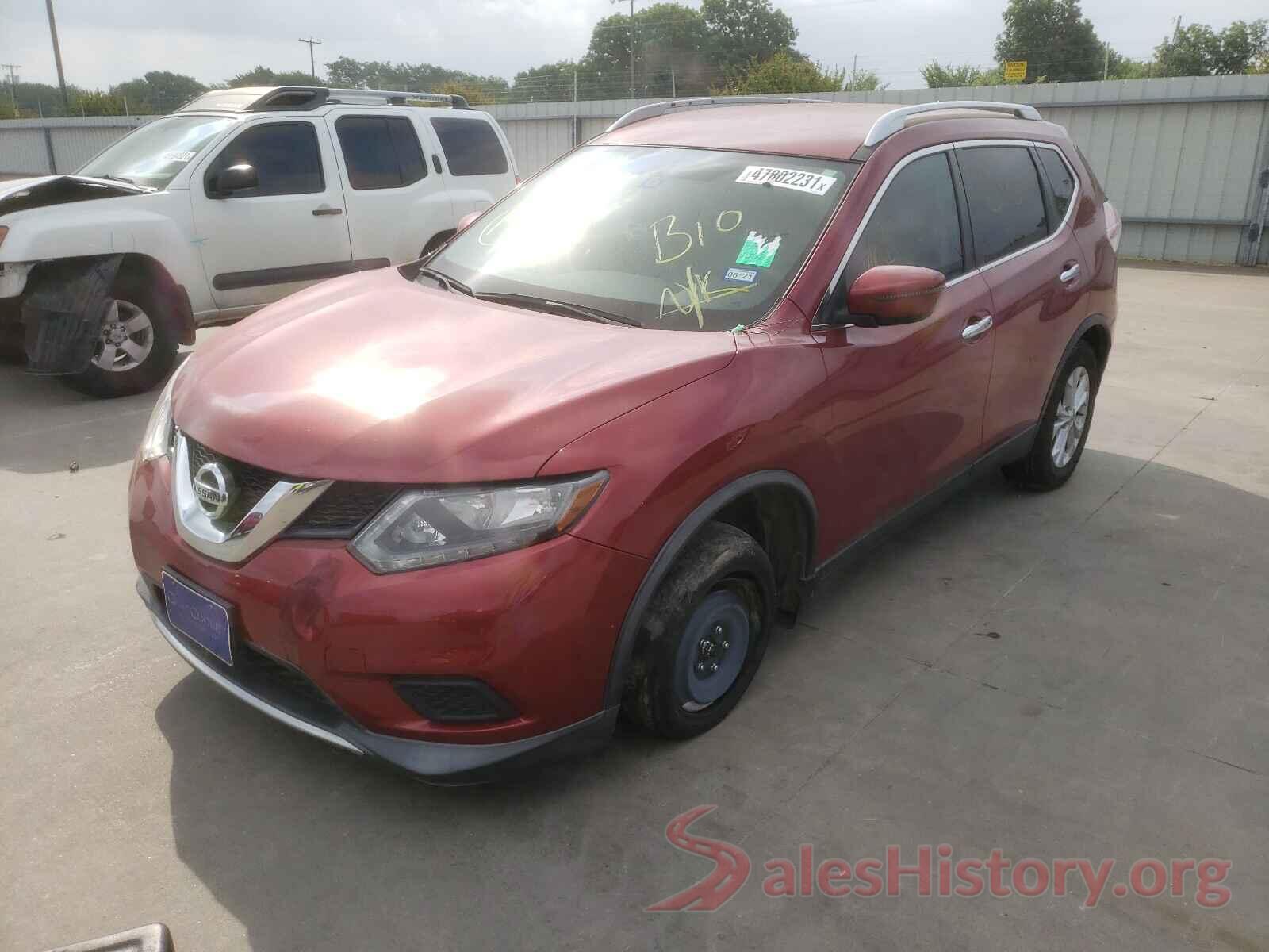 KNMAT2MT4GP695953 2016 NISSAN ROGUE