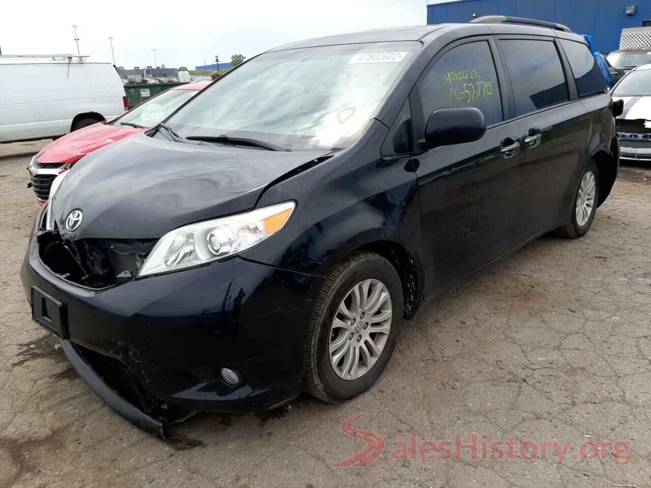 5TDYZ3DC5HS789897 2017 TOYOTA SIENNA