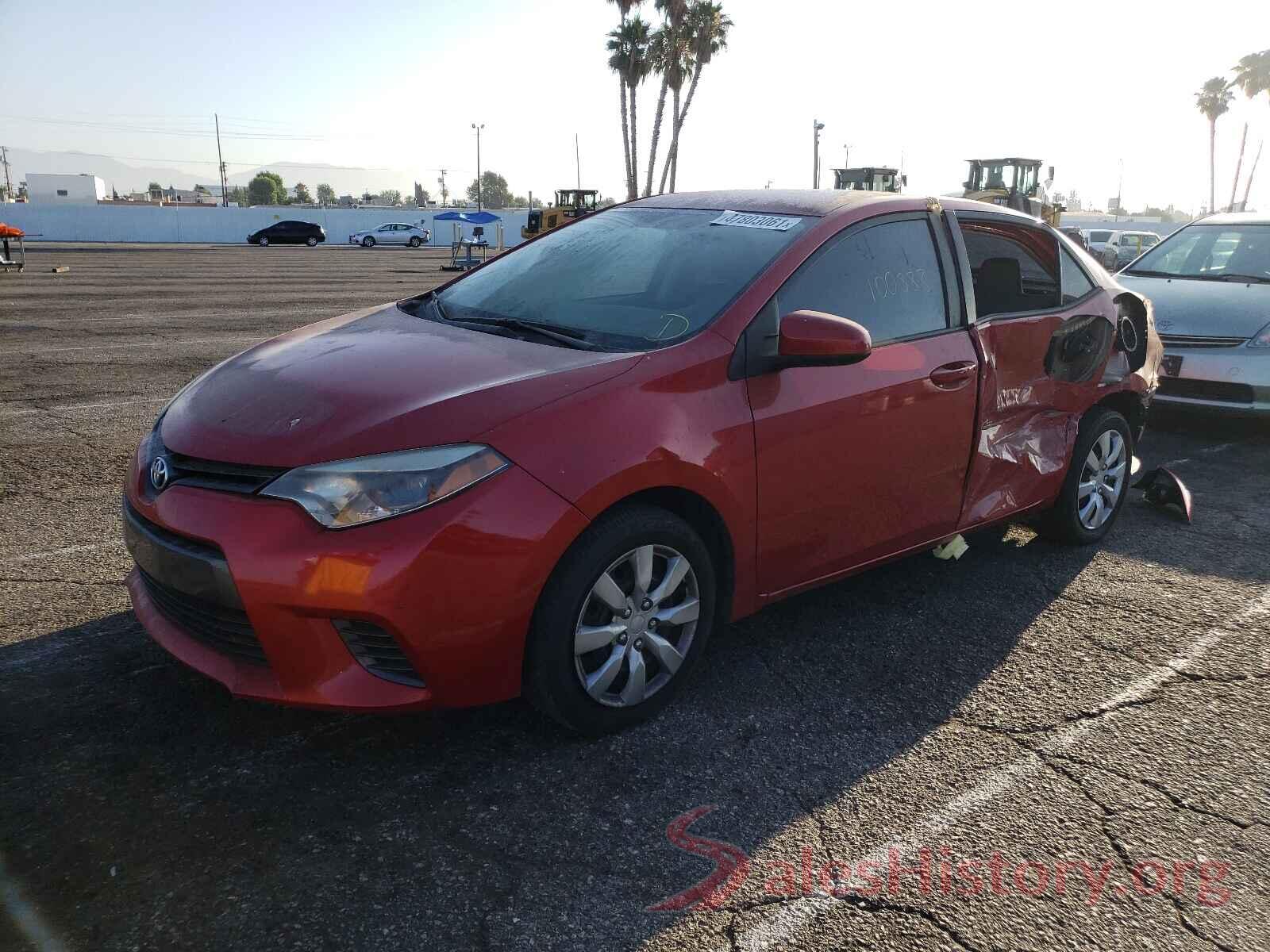 5YFBURHE3GP431577 2016 TOYOTA COROLLA