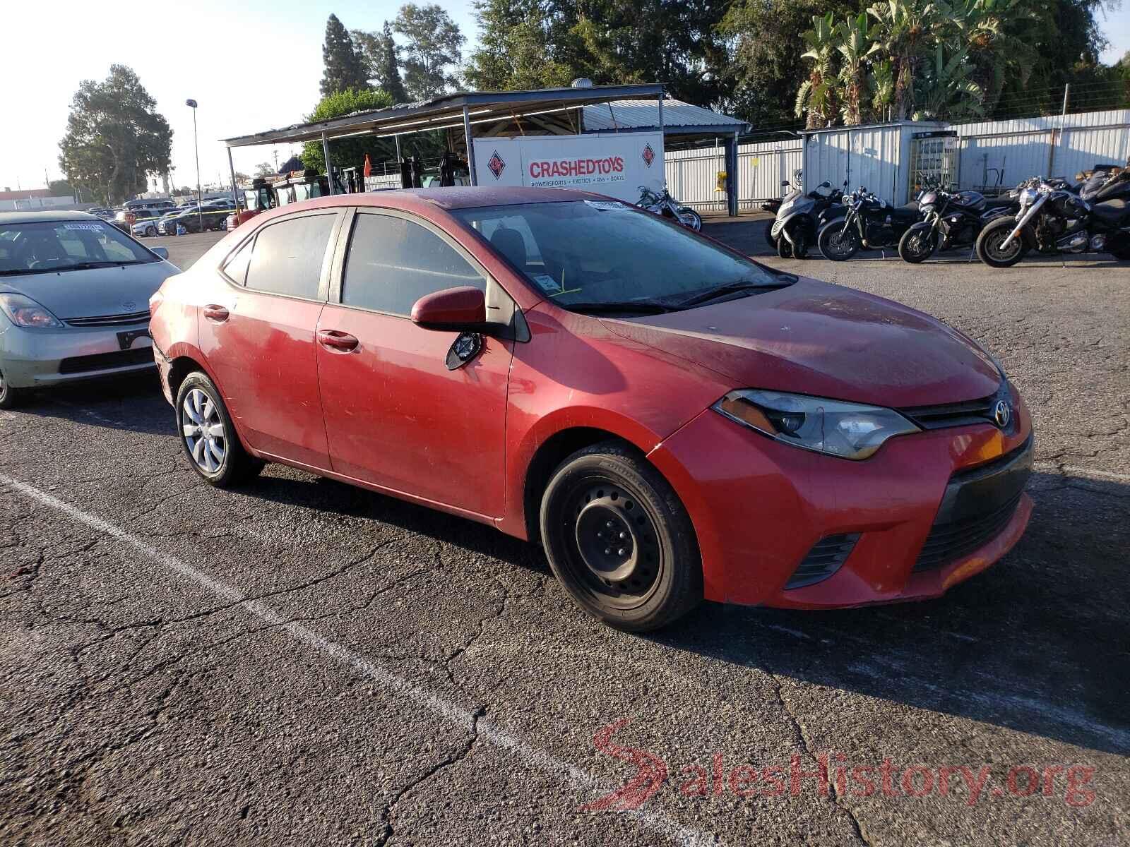 5YFBURHE3GP431577 2016 TOYOTA COROLLA