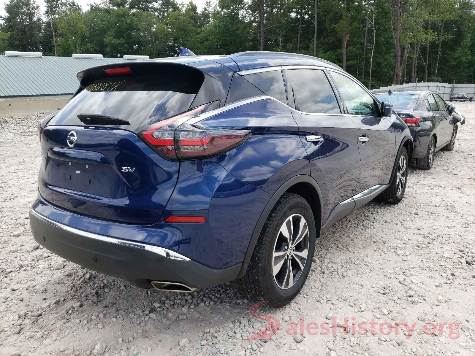 5N1AZ2BJ3LN107106 2020 NISSAN MURANO