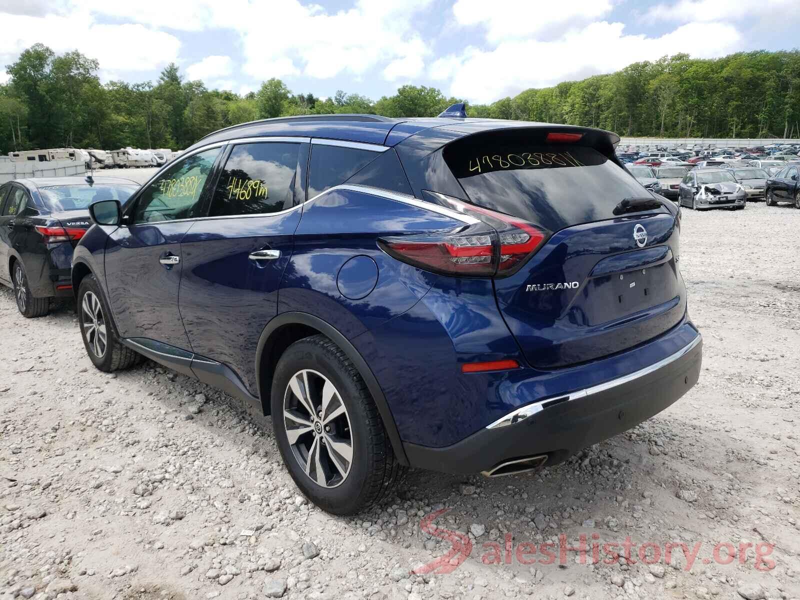 5N1AZ2BJ3LN107106 2020 NISSAN MURANO