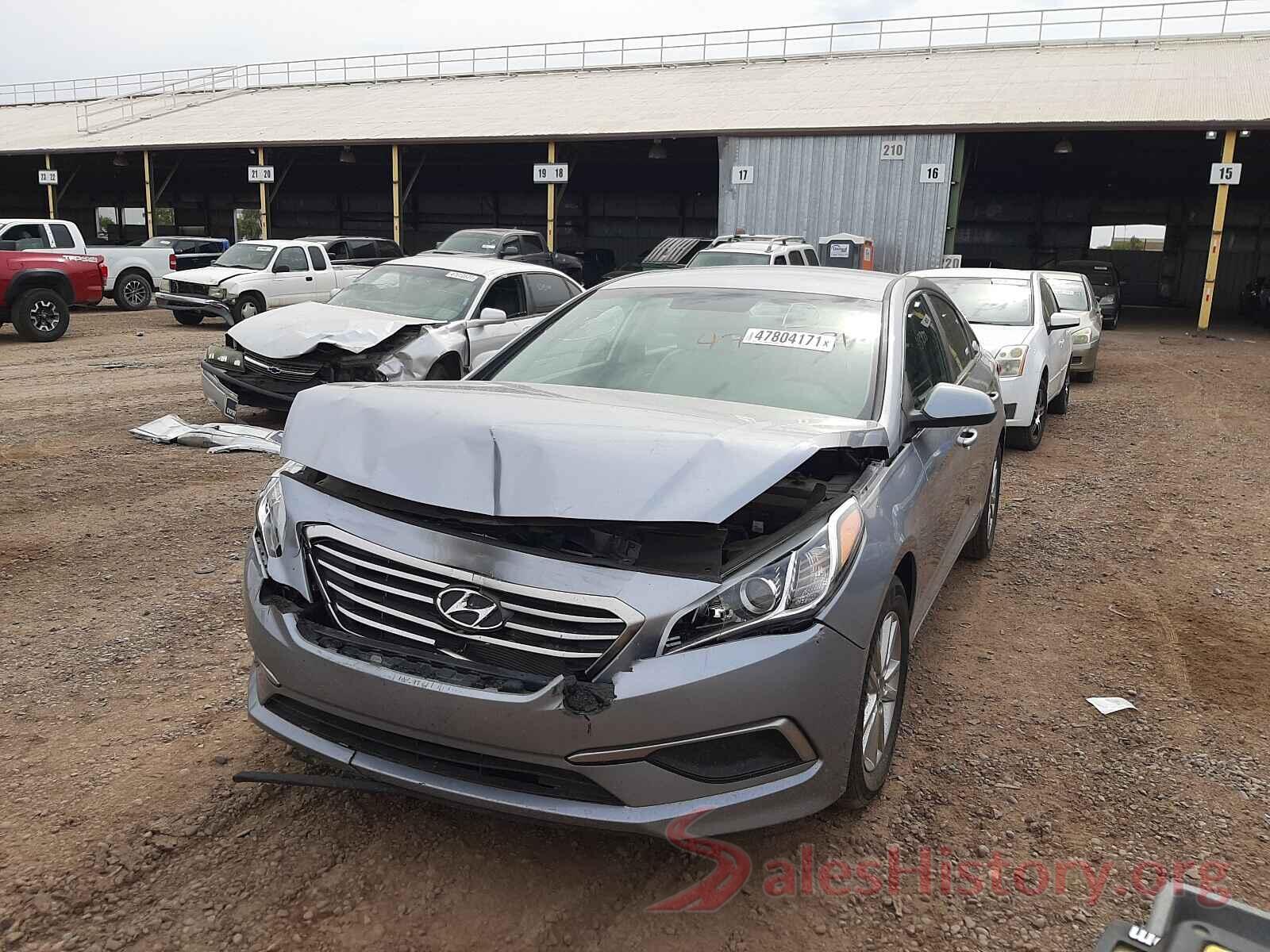 5NPE24AF0HH505609 2017 HYUNDAI SONATA