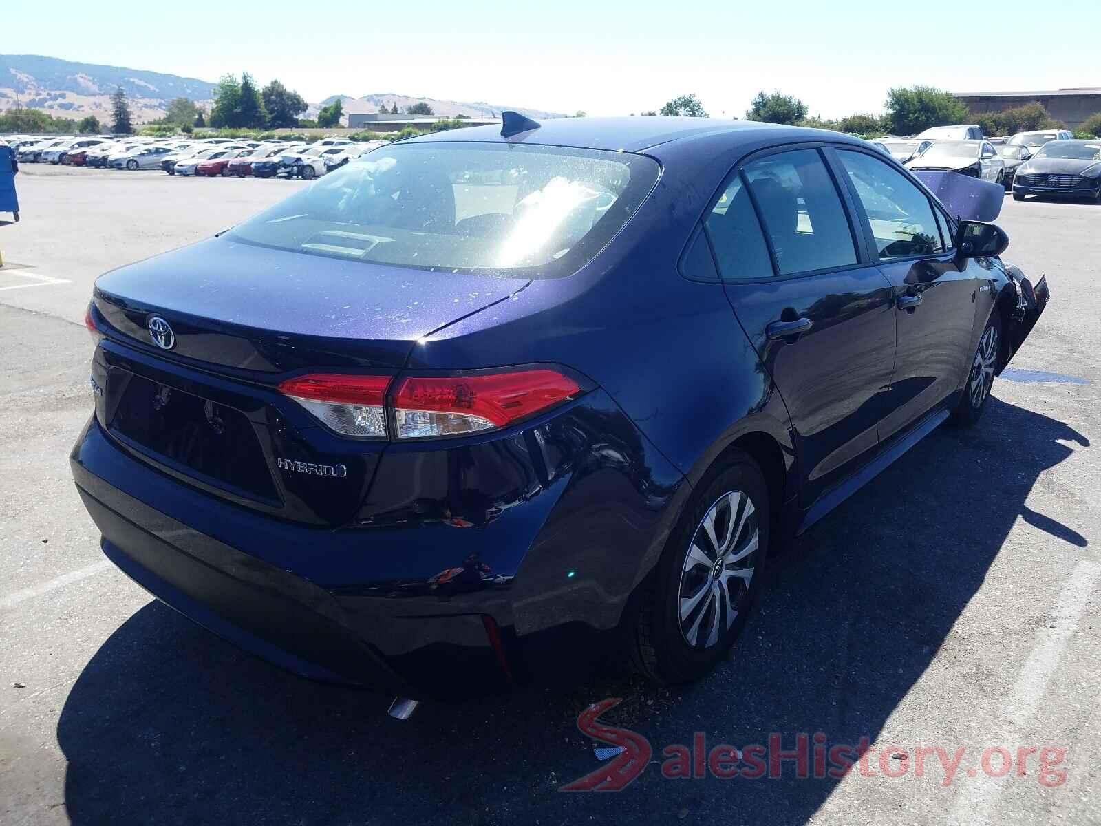 JTDEAMDE8MJ033554 2021 TOYOTA COROLLA