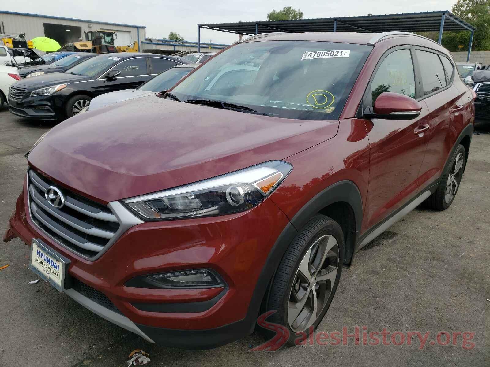 KM8J3CAL5JU776619 2018 HYUNDAI TUCSON