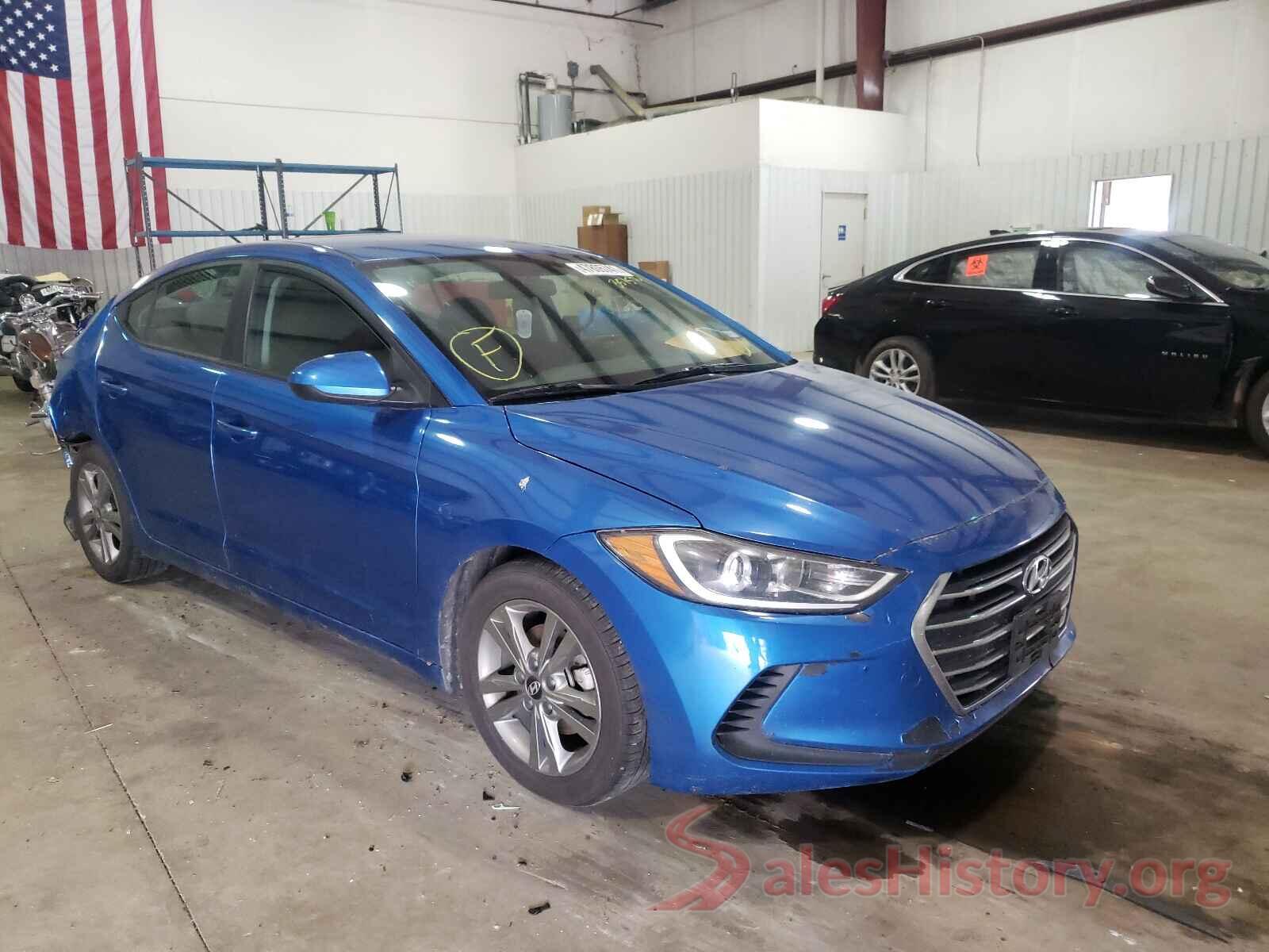 5NPD84LF7JH351574 2018 HYUNDAI ELANTRA