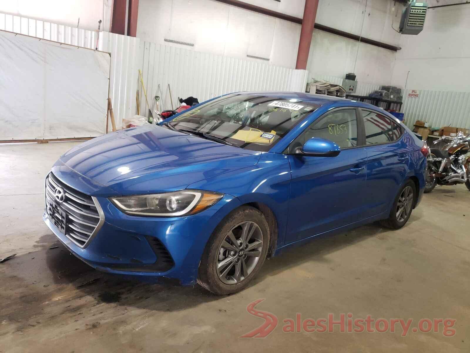 5NPD84LF7JH351574 2018 HYUNDAI ELANTRA