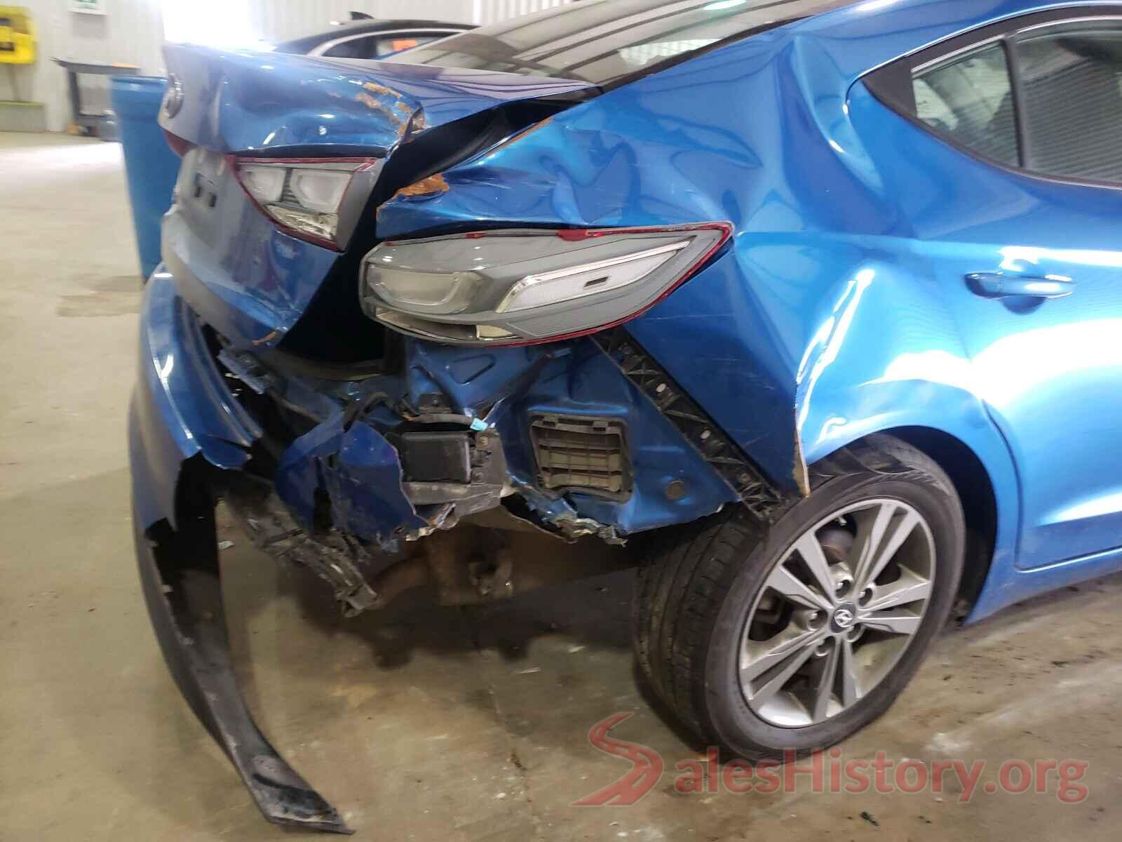 5NPD84LF7JH351574 2018 HYUNDAI ELANTRA