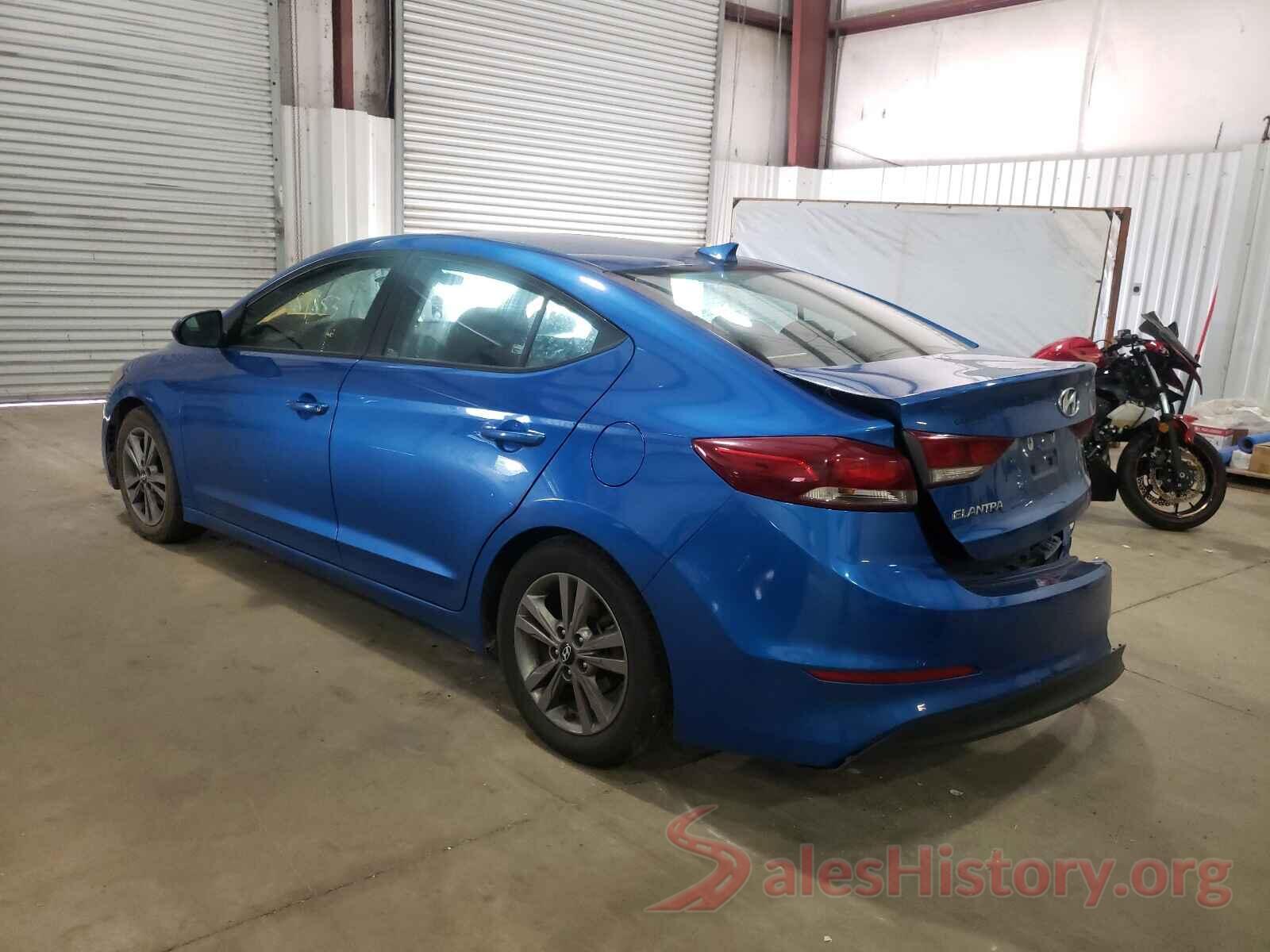 5NPD84LF7JH351574 2018 HYUNDAI ELANTRA