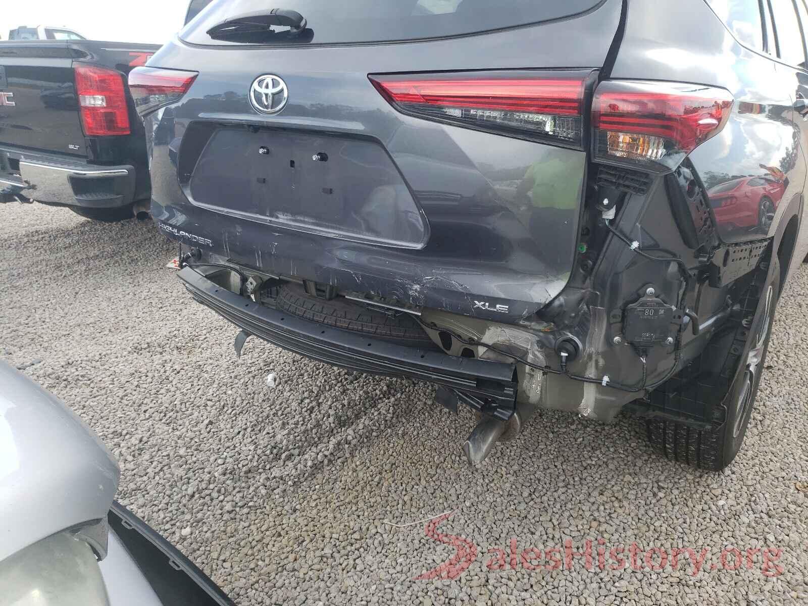 5TDGZRAH4LS003658 2020 TOYOTA HIGHLANDER