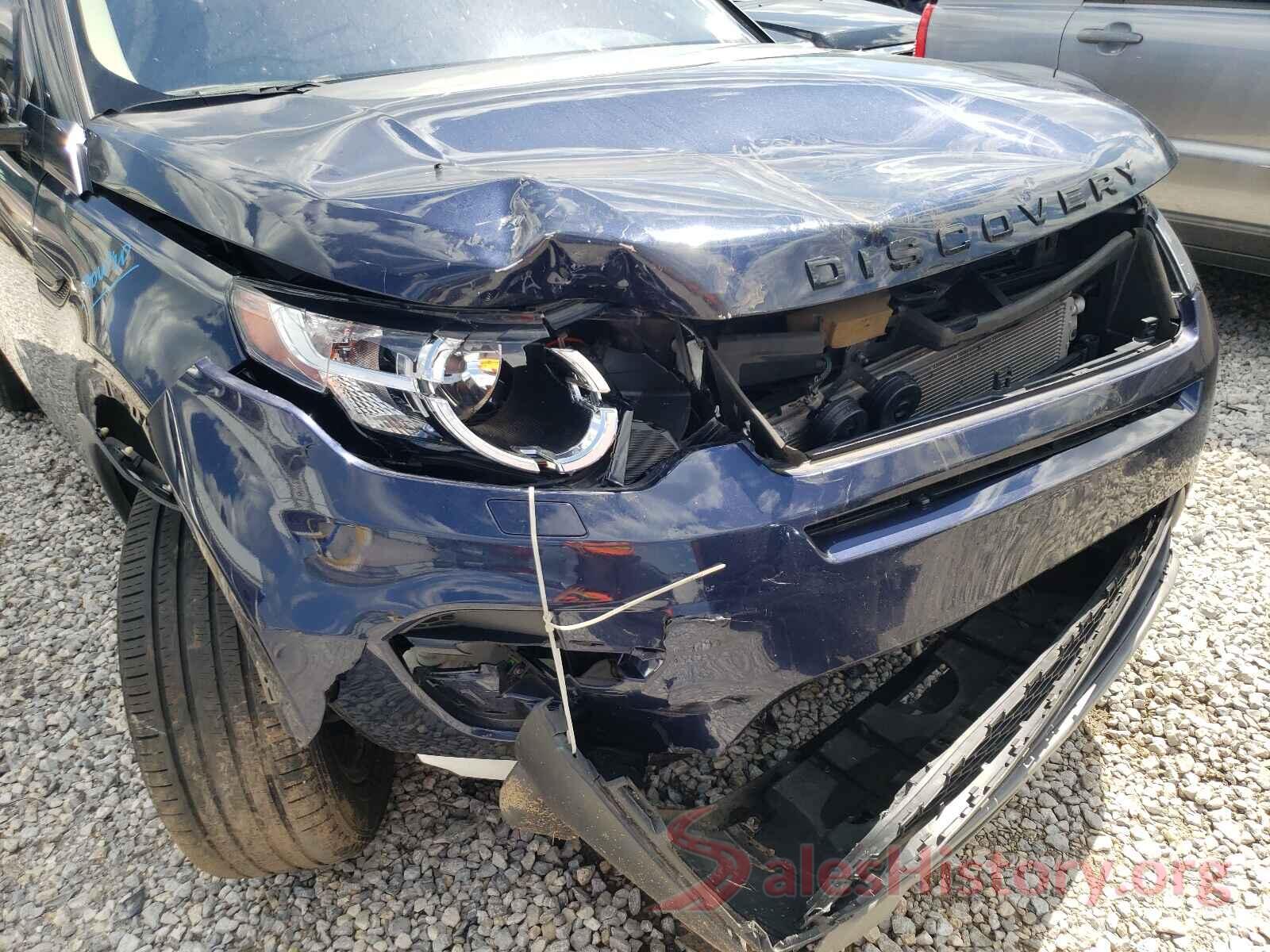 SALCP2FXXKH791742 2019 LAND ROVER DISCOVERY