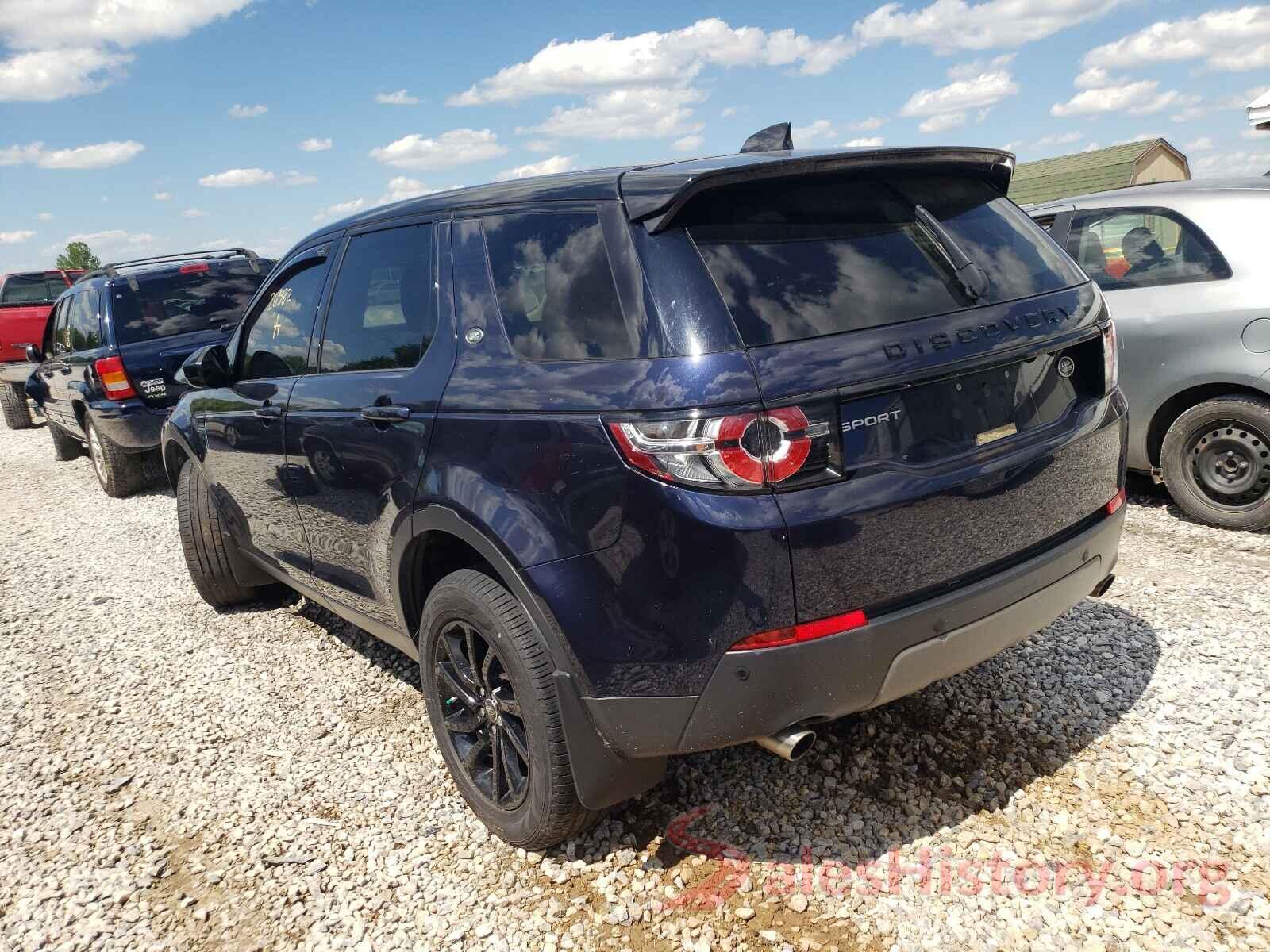 SALCP2FXXKH791742 2019 LAND ROVER DISCOVERY