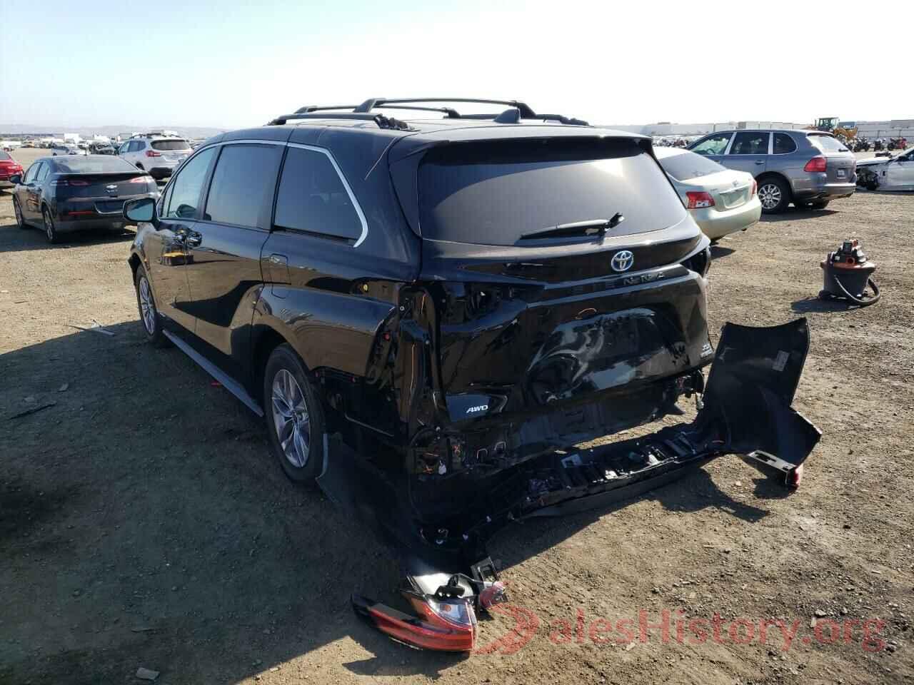 5TDJSKFC9MS011822 2021 TOYOTA SIENNA