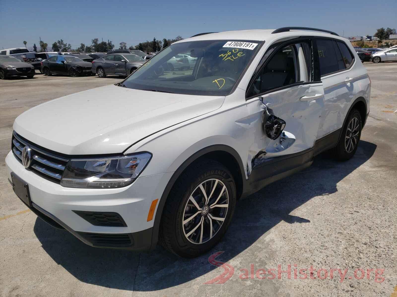 3VV1B7AX5MM060492 2021 VOLKSWAGEN TIGUAN