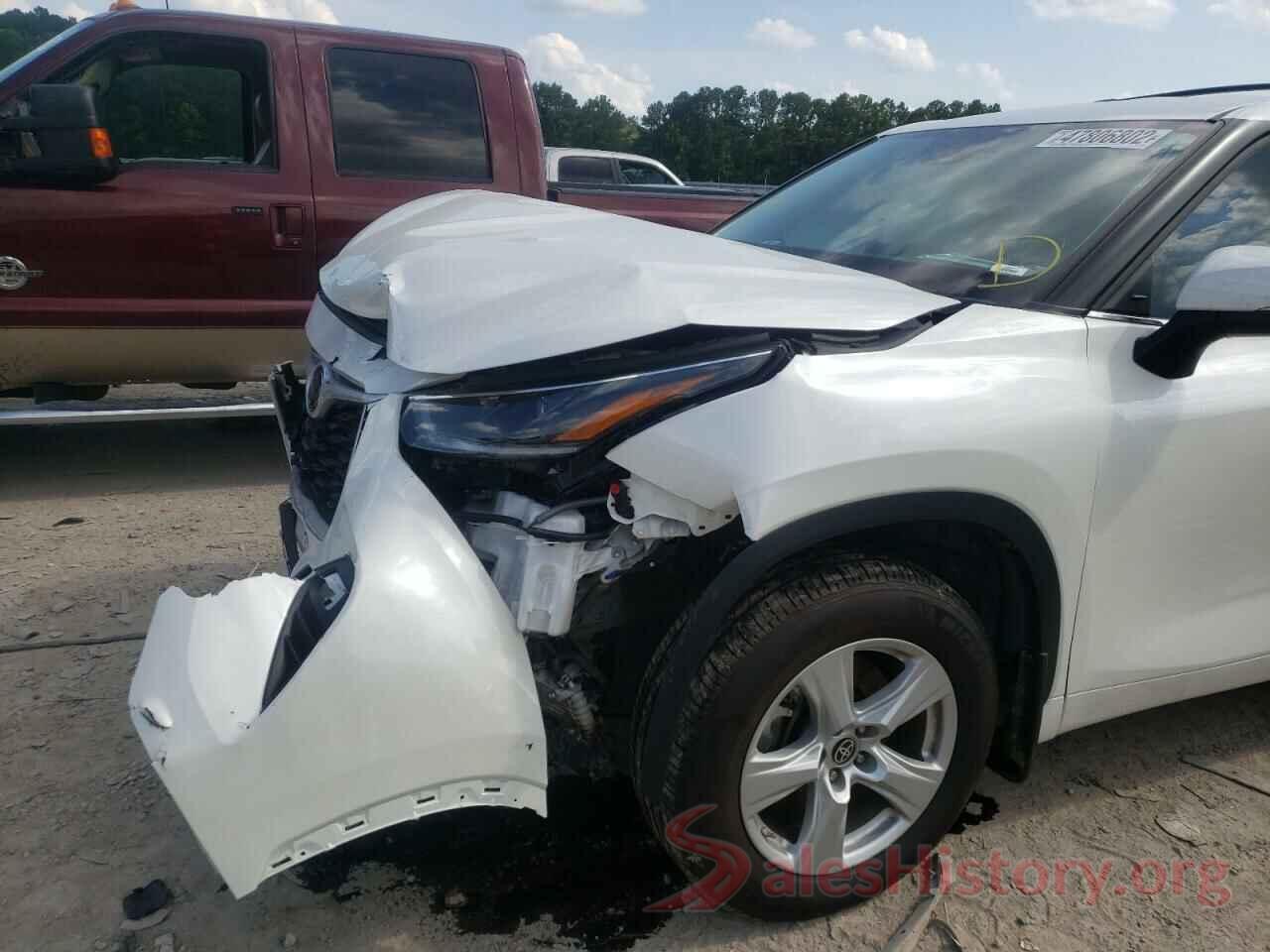 5TDBZRBH6MS541109 2021 TOYOTA HIGHLANDER