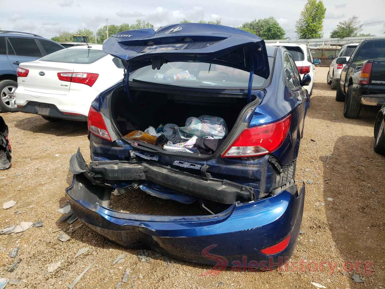 KMHCT4AE3GU960529 2016 HYUNDAI ACCENT