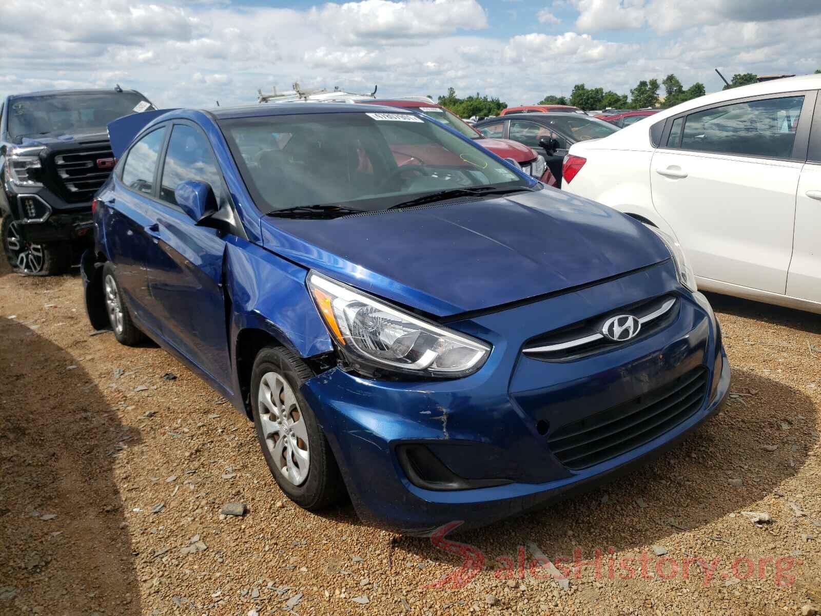 KMHCT4AE3GU960529 2016 HYUNDAI ACCENT