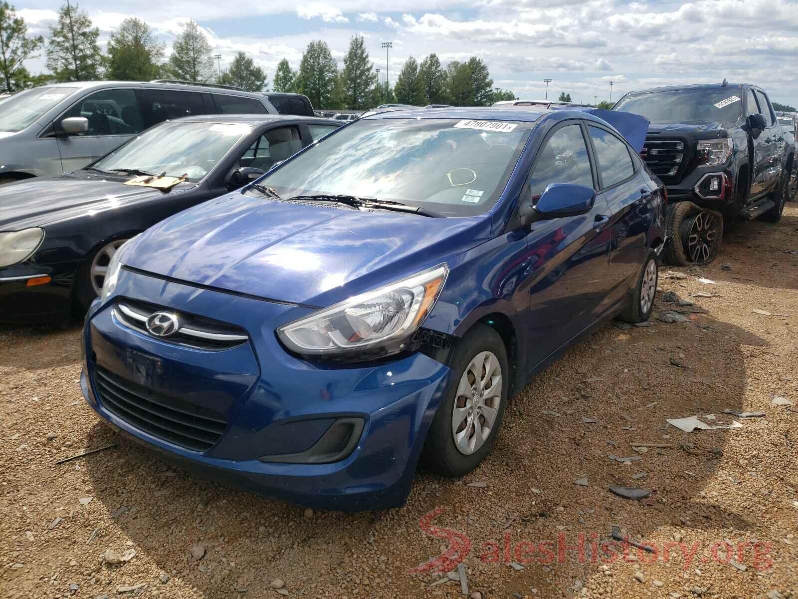 KMHCT4AE3GU960529 2016 HYUNDAI ACCENT