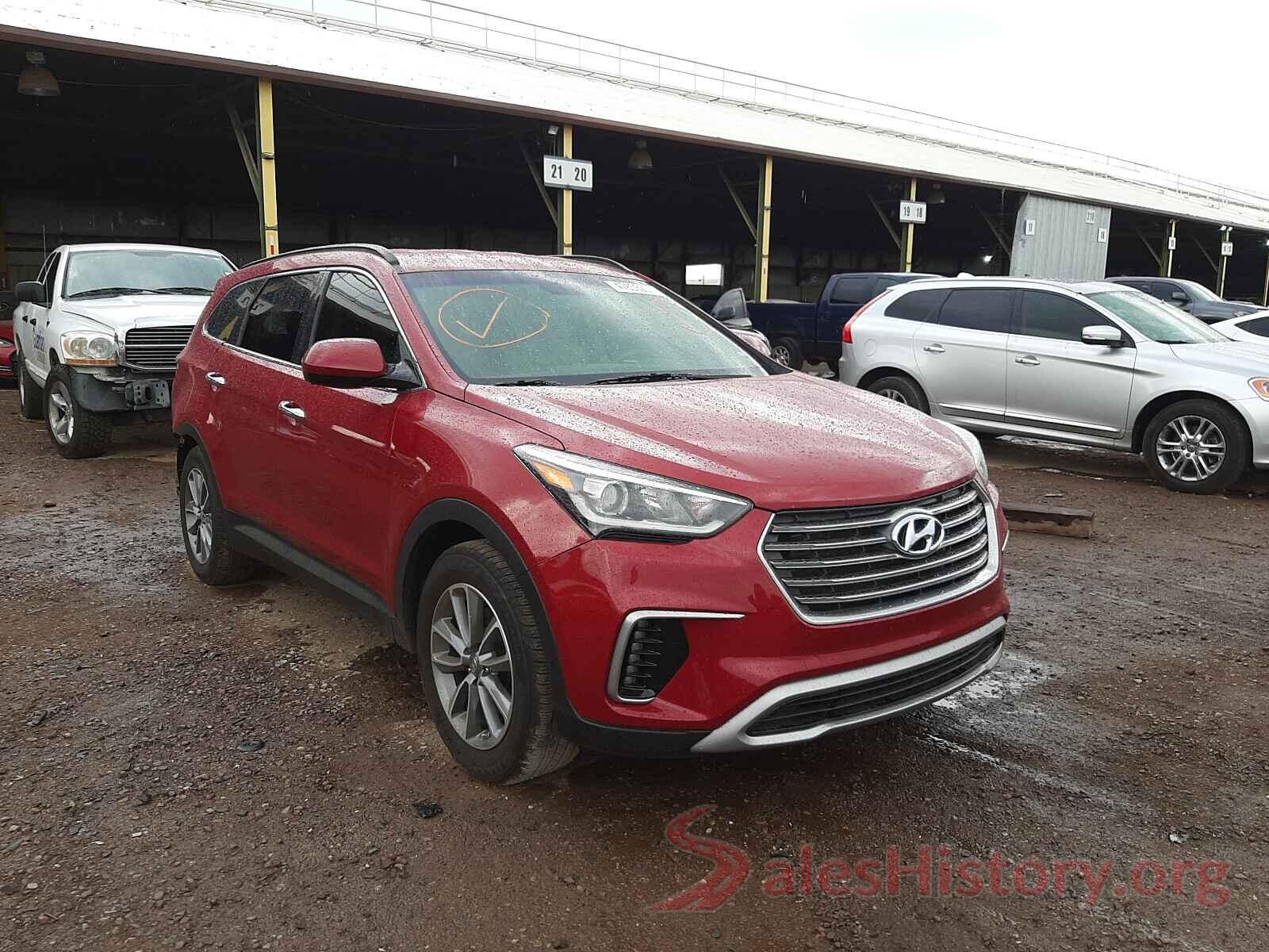 KM8SM4HF6HU172224 2017 HYUNDAI SANTA FE