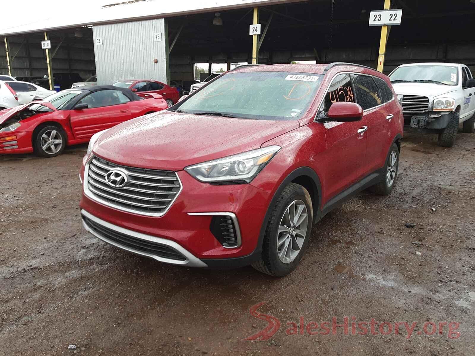 KM8SM4HF6HU172224 2017 HYUNDAI SANTA FE