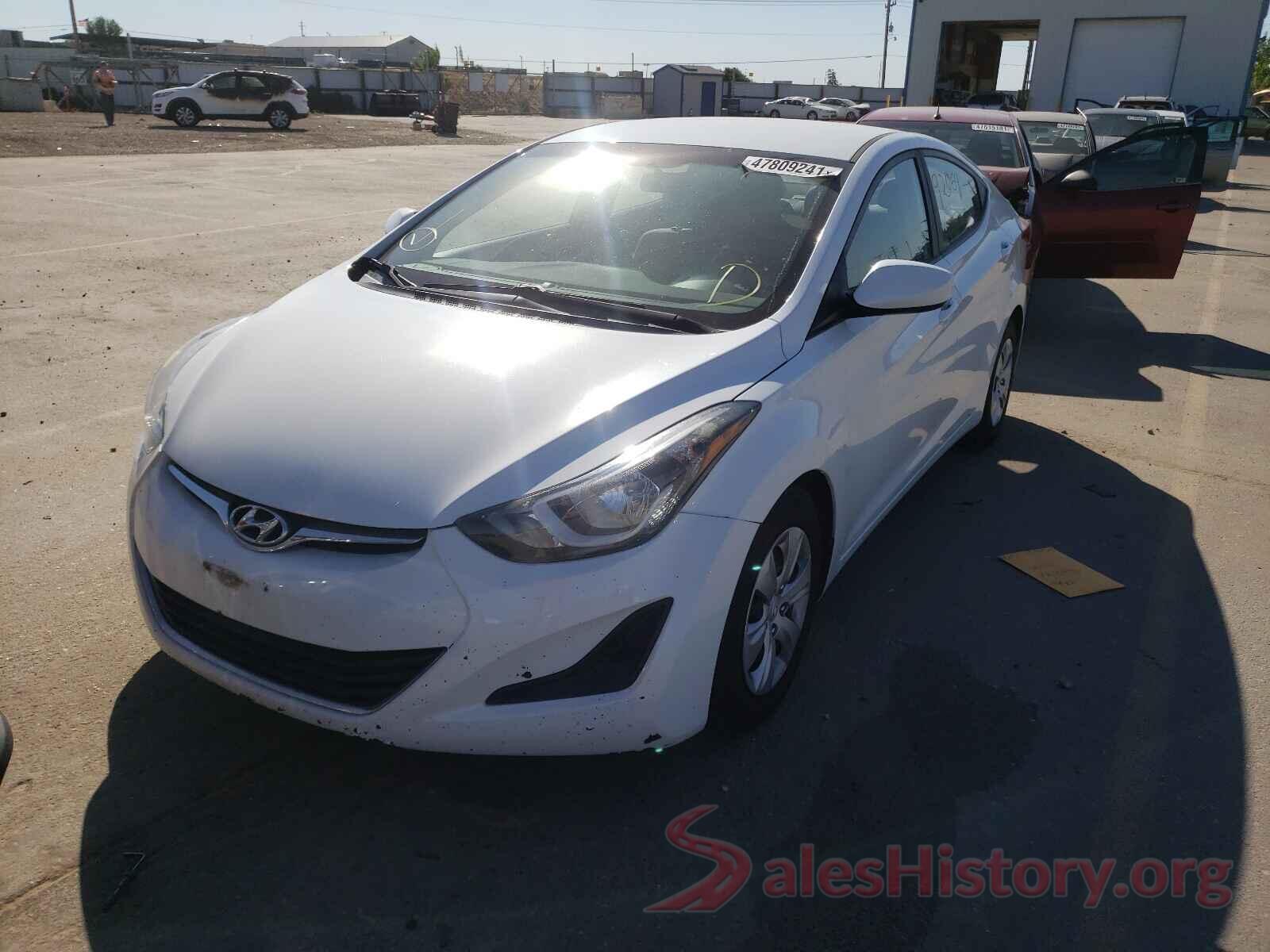 5NPDH4AE7GH698552 2016 HYUNDAI ELANTRA