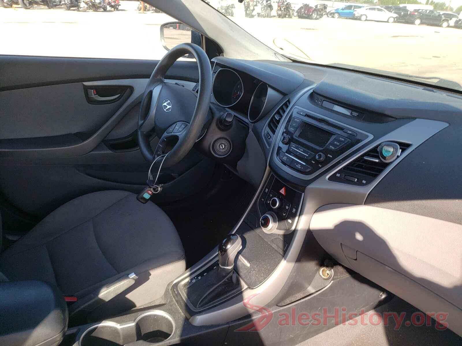 5NPDH4AE7GH698552 2016 HYUNDAI ELANTRA