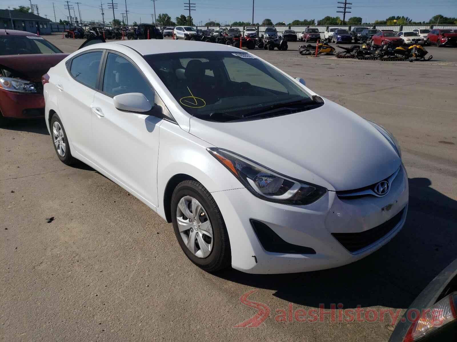 5NPDH4AE7GH698552 2016 HYUNDAI ELANTRA