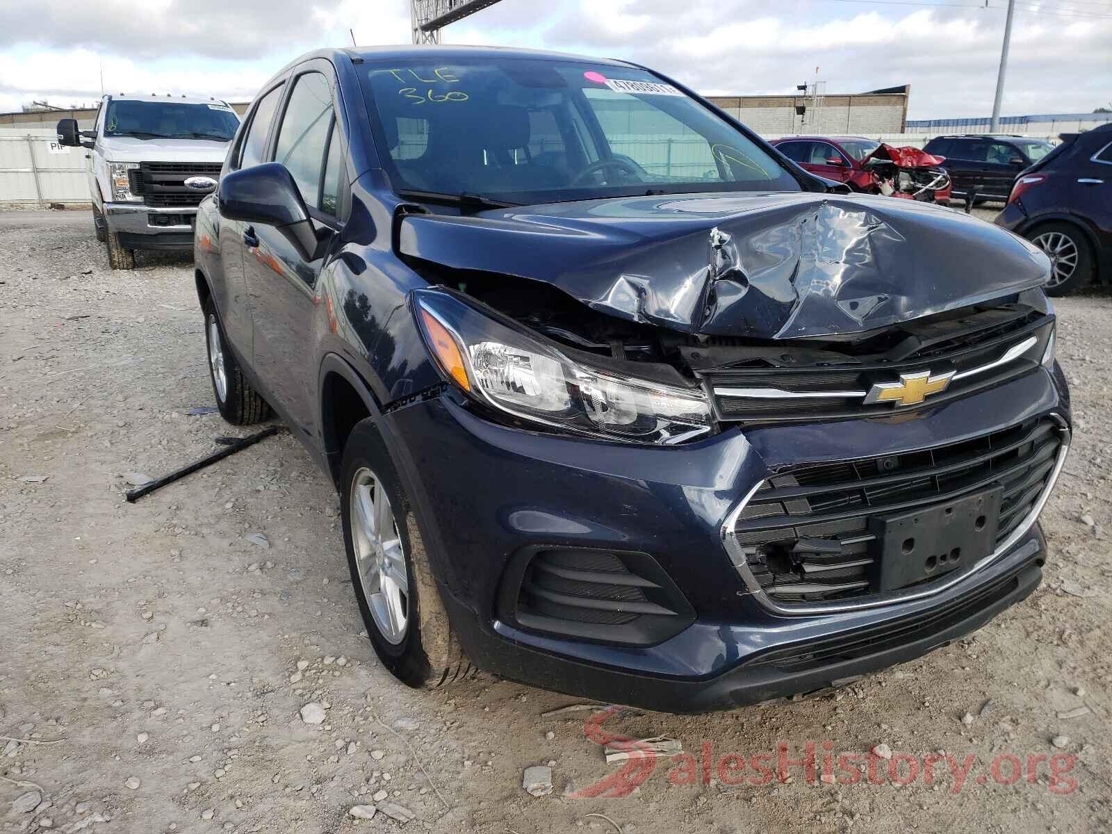 3GNCJNSB2KL316910 2019 CHEVROLET TRAX