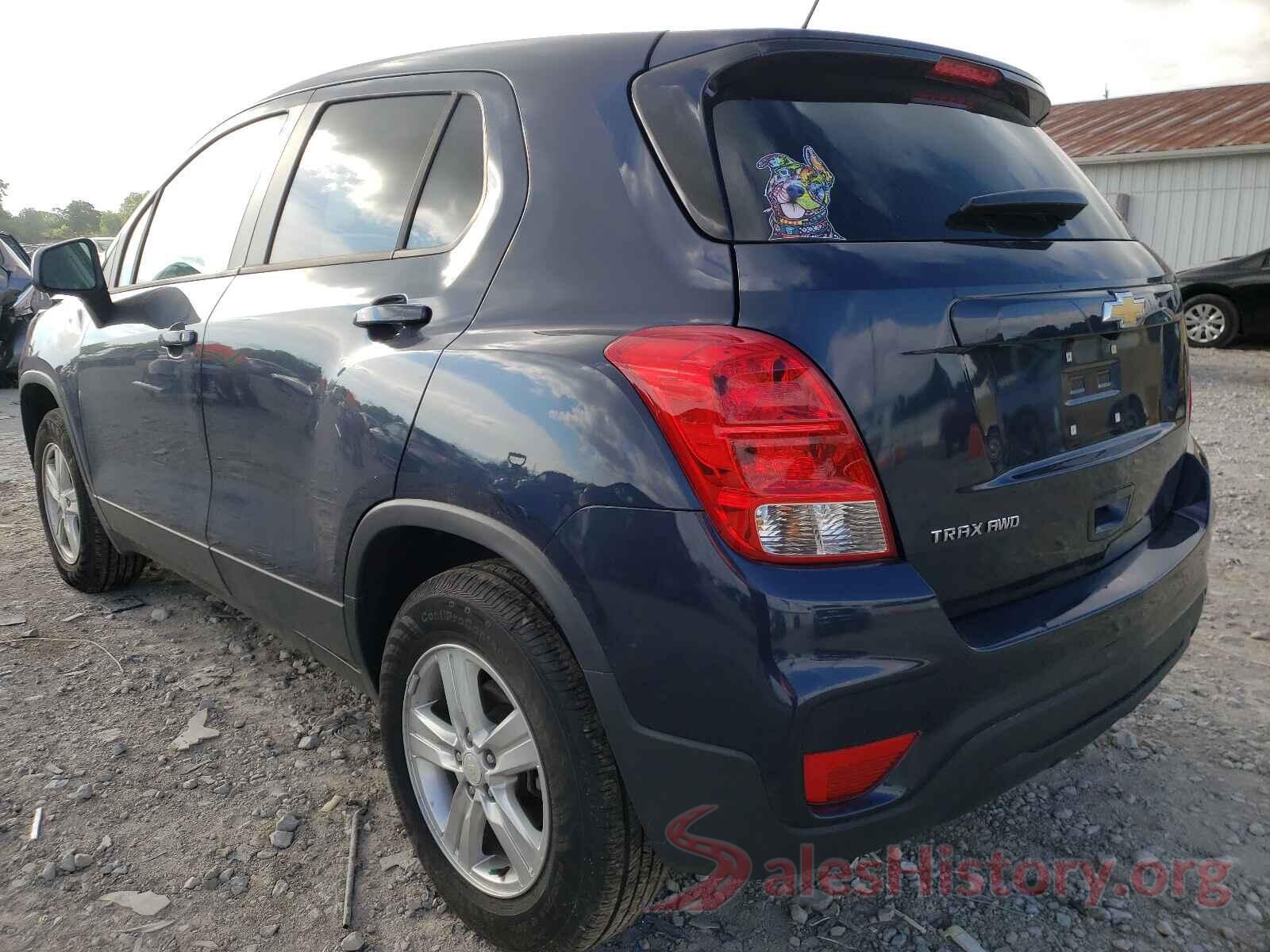 3GNCJNSB2KL316910 2019 CHEVROLET TRAX