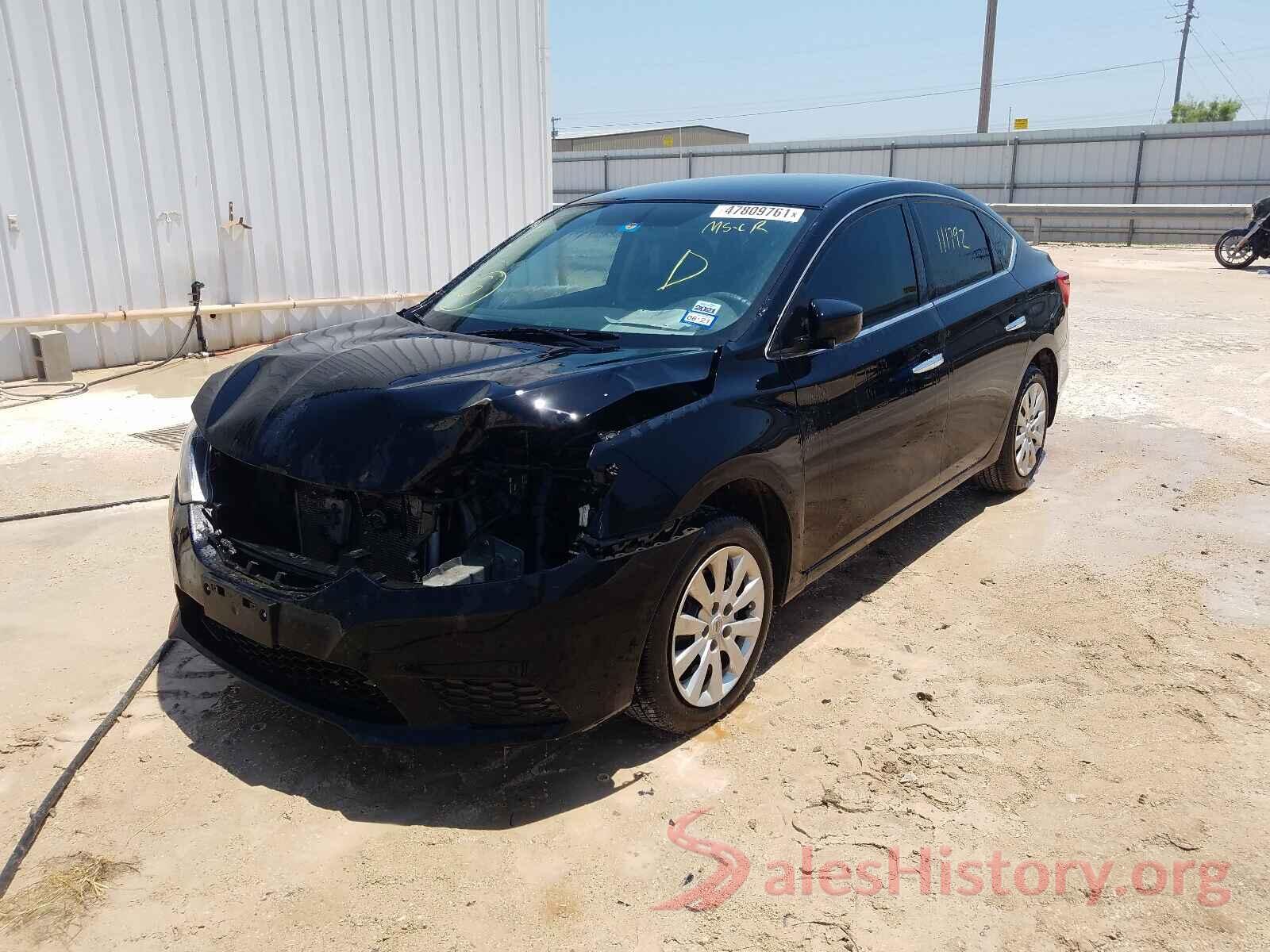 3N1AB7AP0GY235438 2016 NISSAN SENTRA