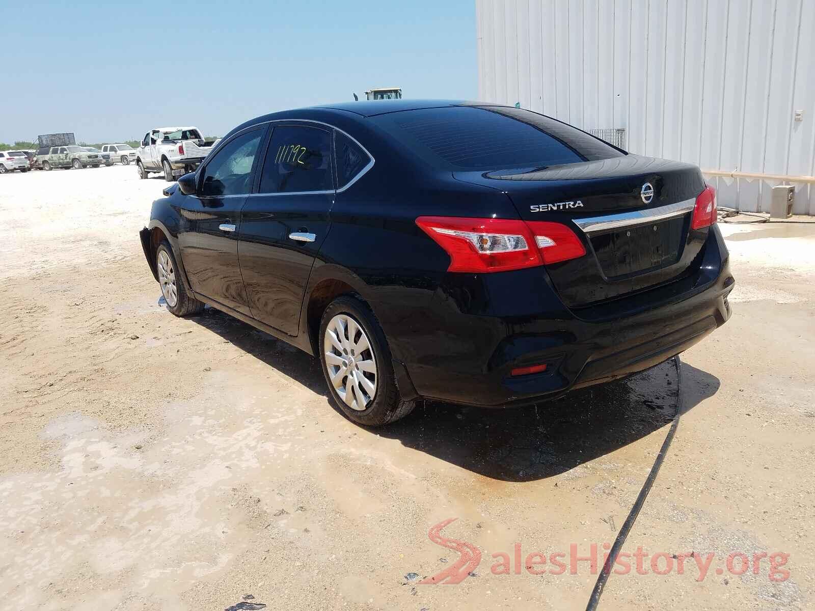 3N1AB7AP0GY235438 2016 NISSAN SENTRA