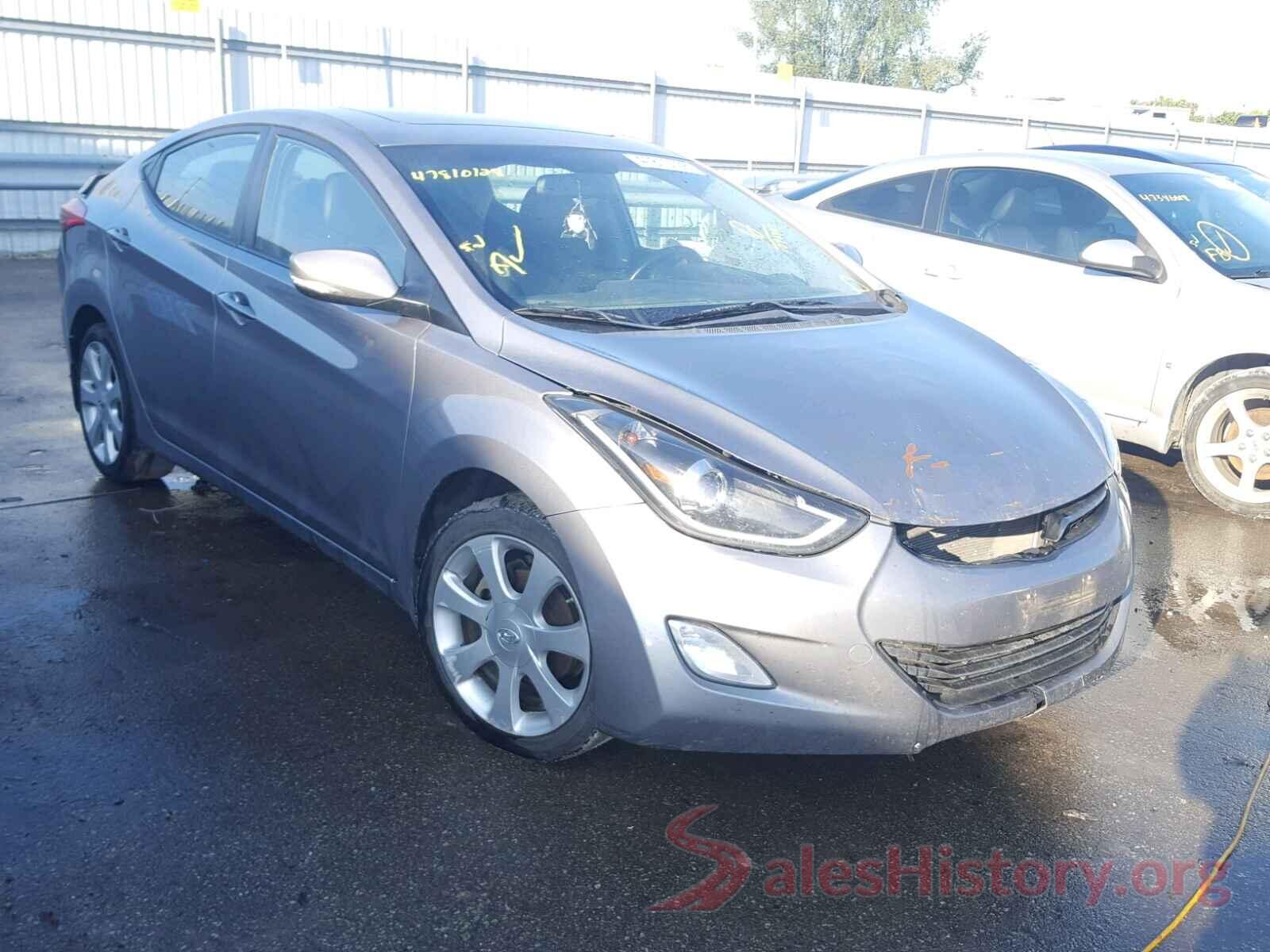 KMHDH4AE1CU456075 2012 HYUNDAI ELANTRA