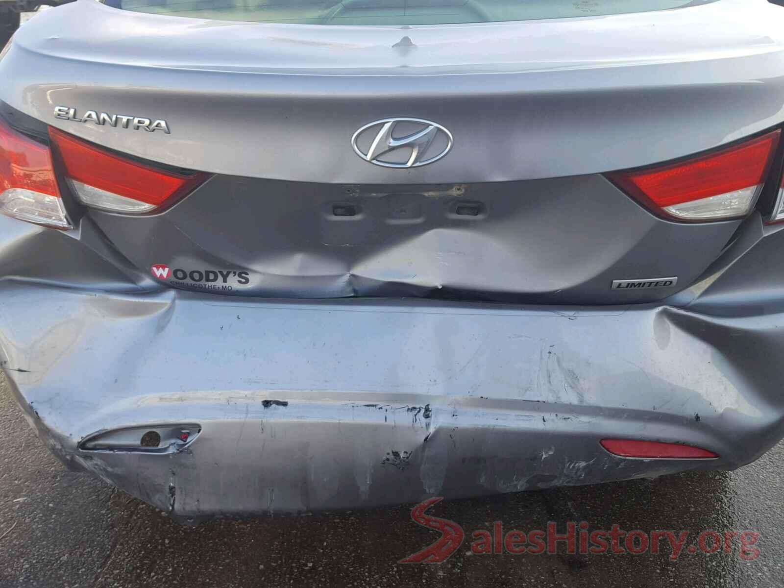 KMHDH4AE1CU456075 2012 HYUNDAI ELANTRA